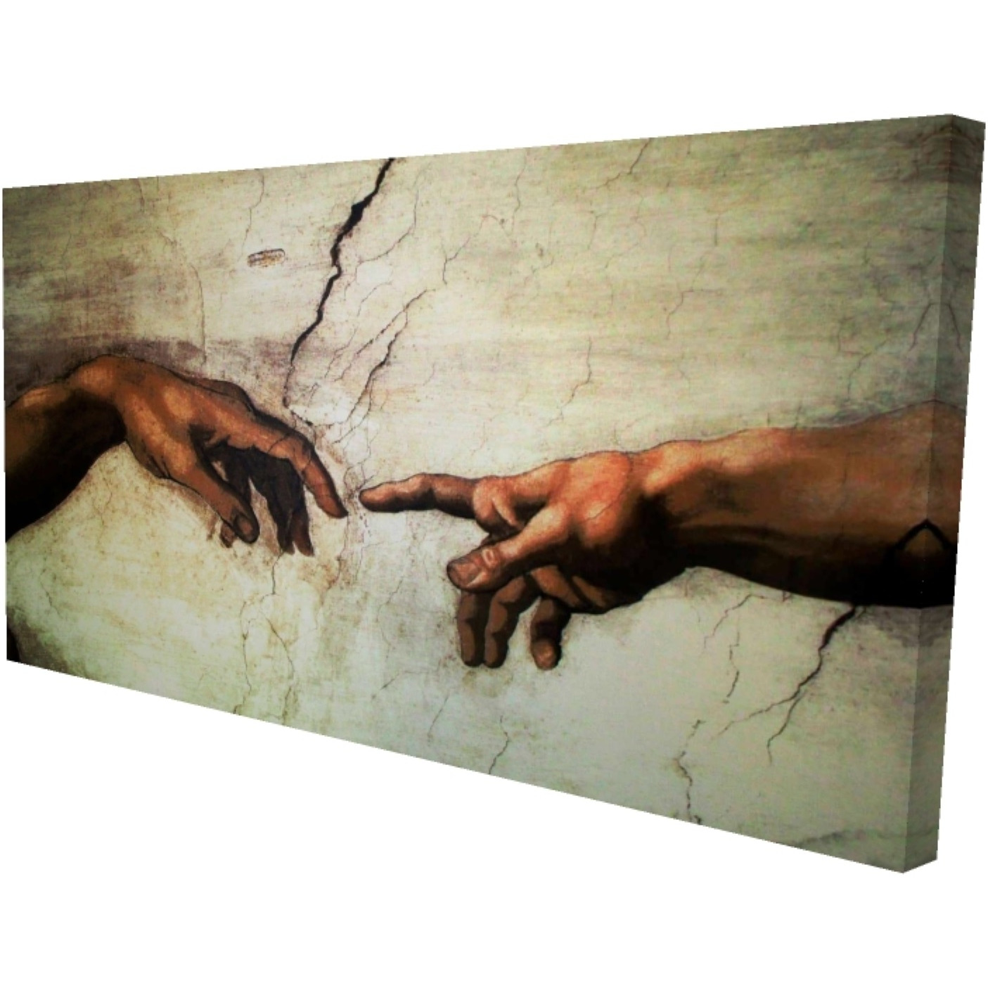 Michelangelo's Creation of Adam - Print on canvas by Begin Edition