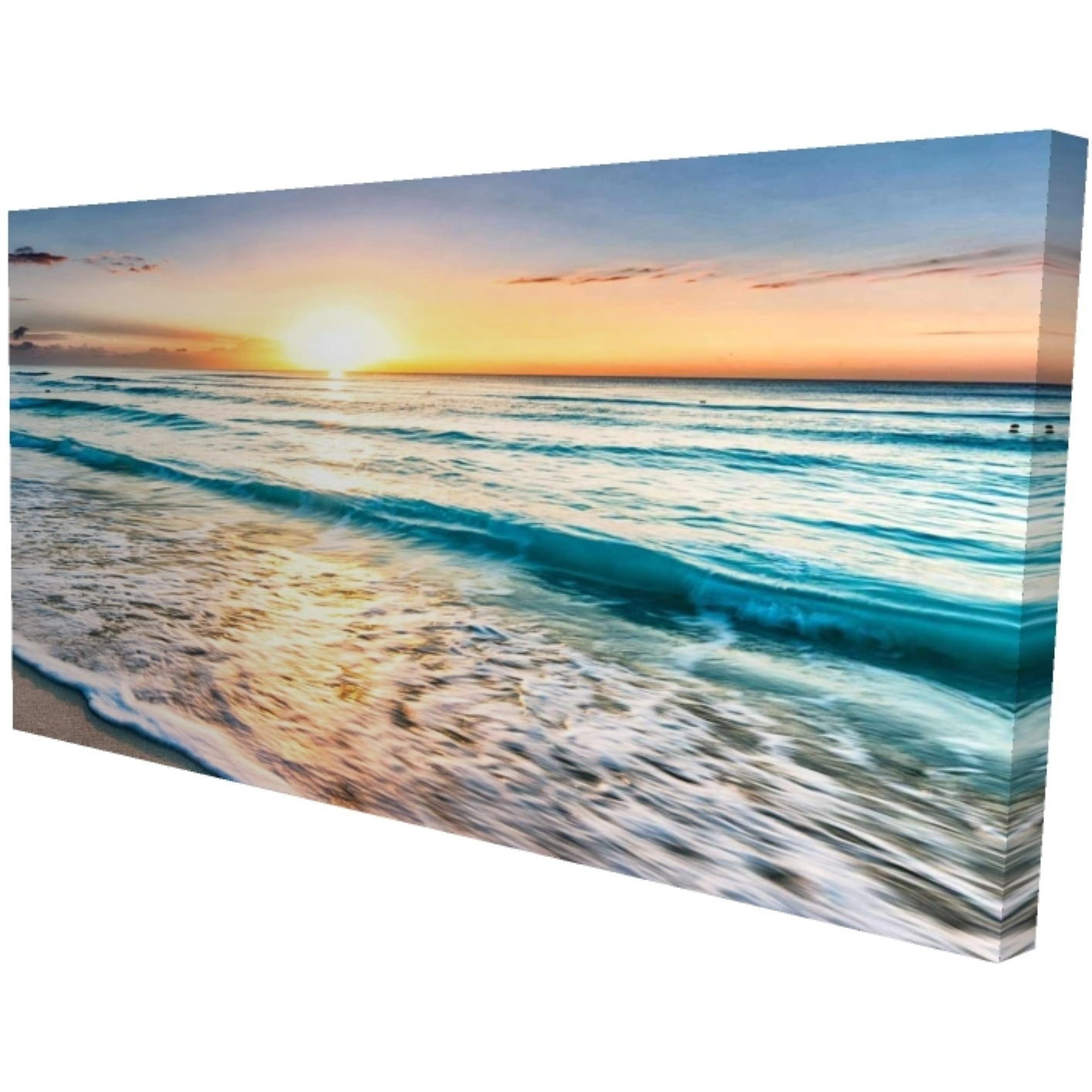 Relaxing Sunset - Print on canvas by Begin Edition
