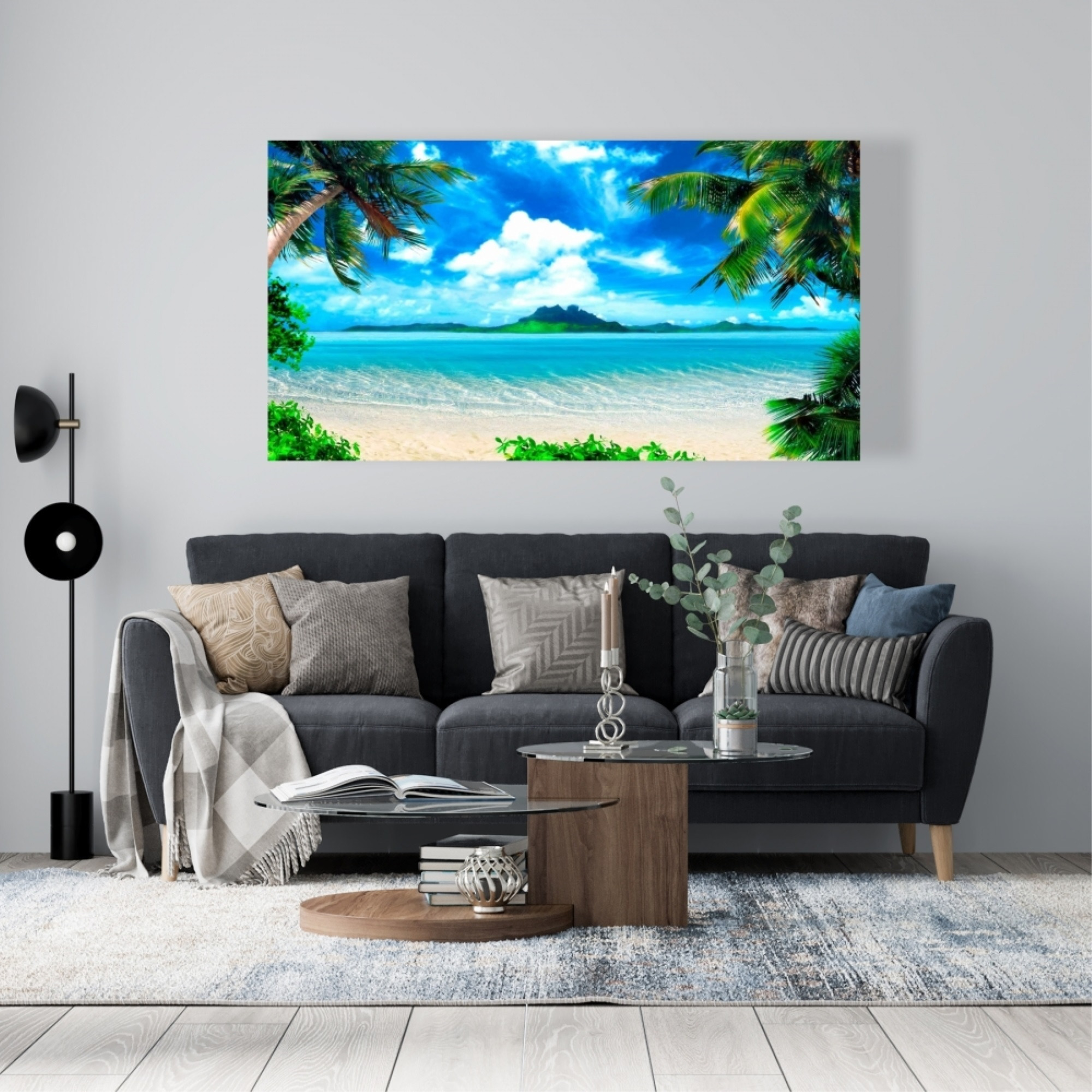 Relaxing View - Print on canvas by Begin Edition