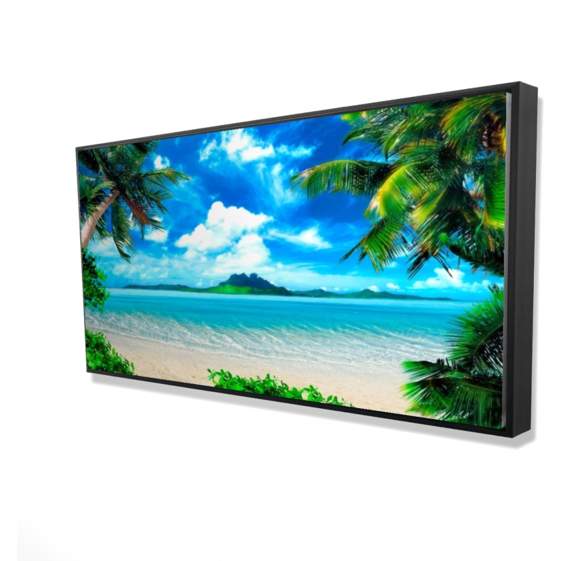 Relaxing View - Framed Print on canvas by Begin Edition