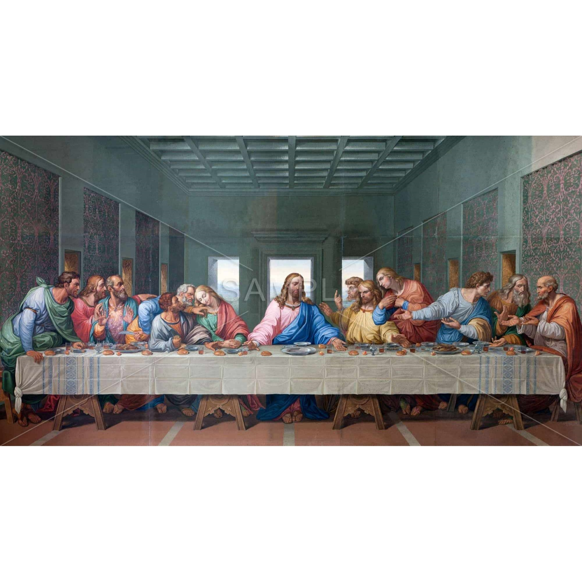 The Last Supper - Print on canvas by Begin Edition