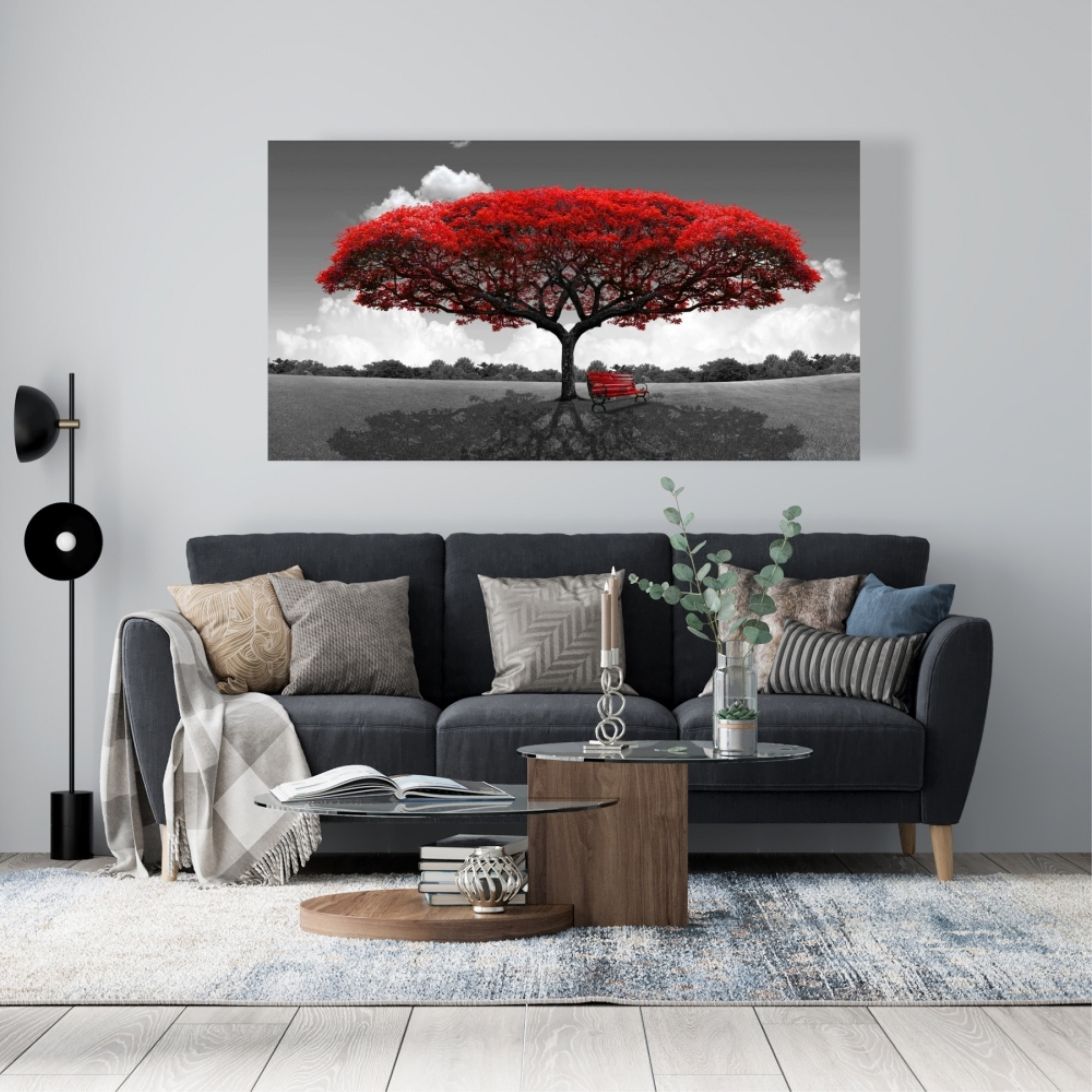 Romantic Tree - Print on canvas by Begin Edition