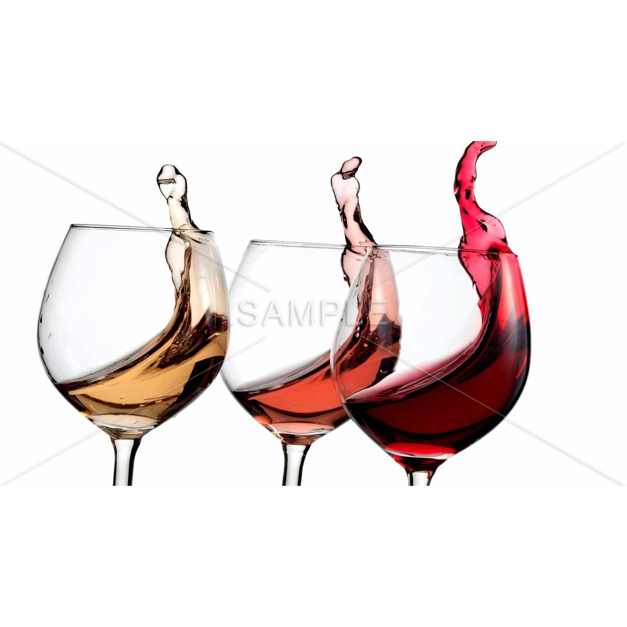 Limited Edition - Wine Wall Art 2 - Framed Print on canvas by Begin Edition