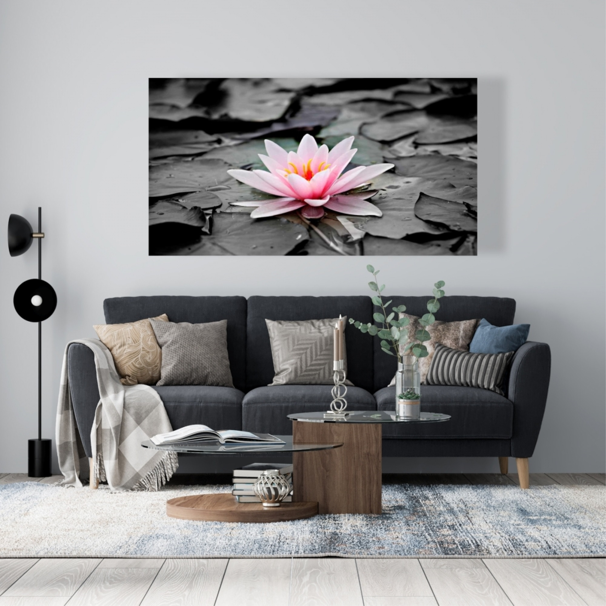 Water Lily - Print on canvas by Begin Edition