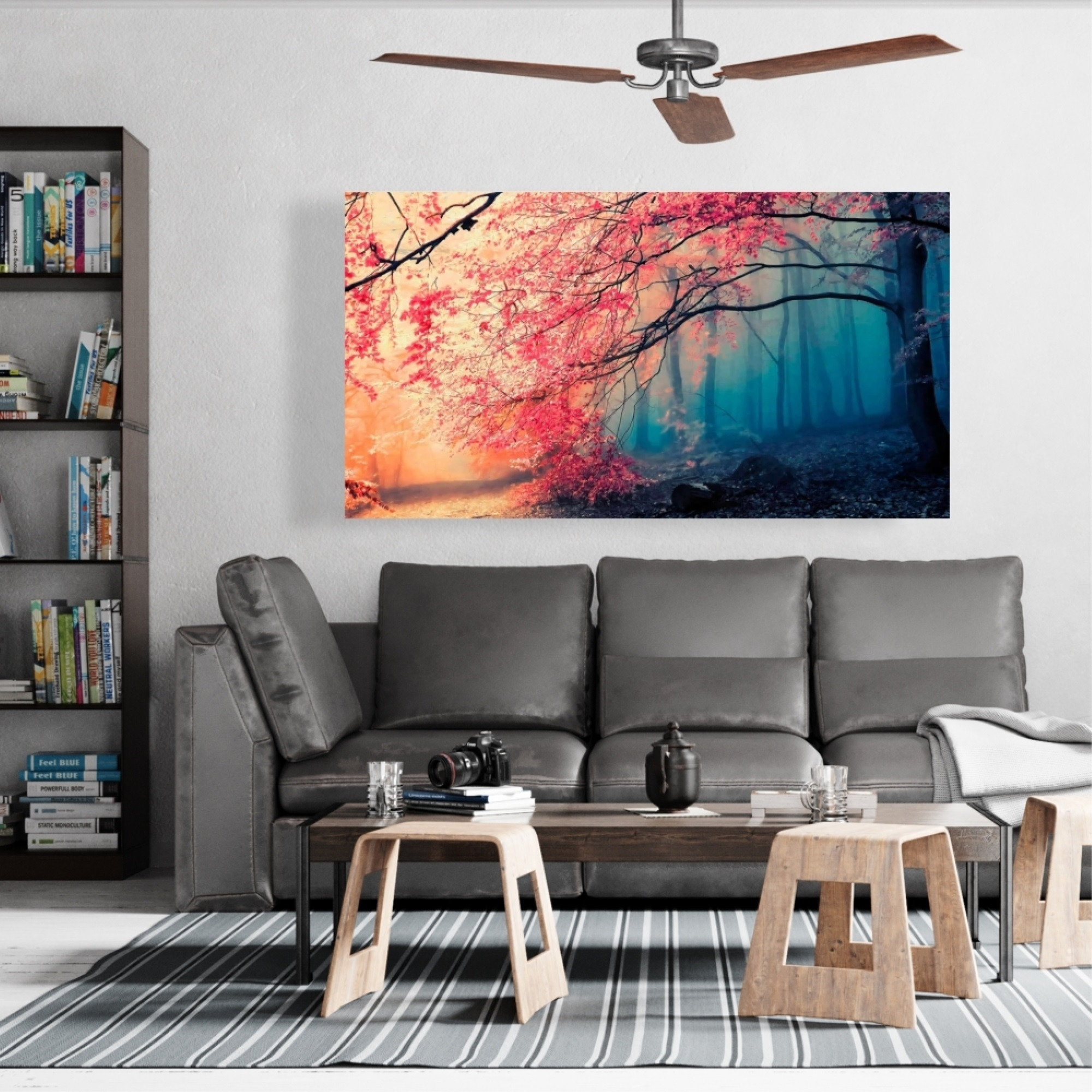 Eerie Forest - Print on canvas by Begin Edition