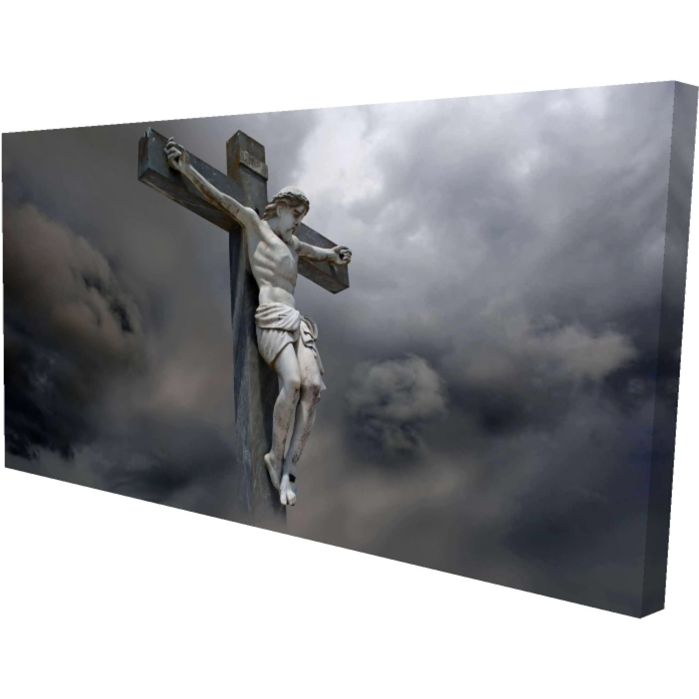 Christ On The Cross - Print on canvas by Begin Edition