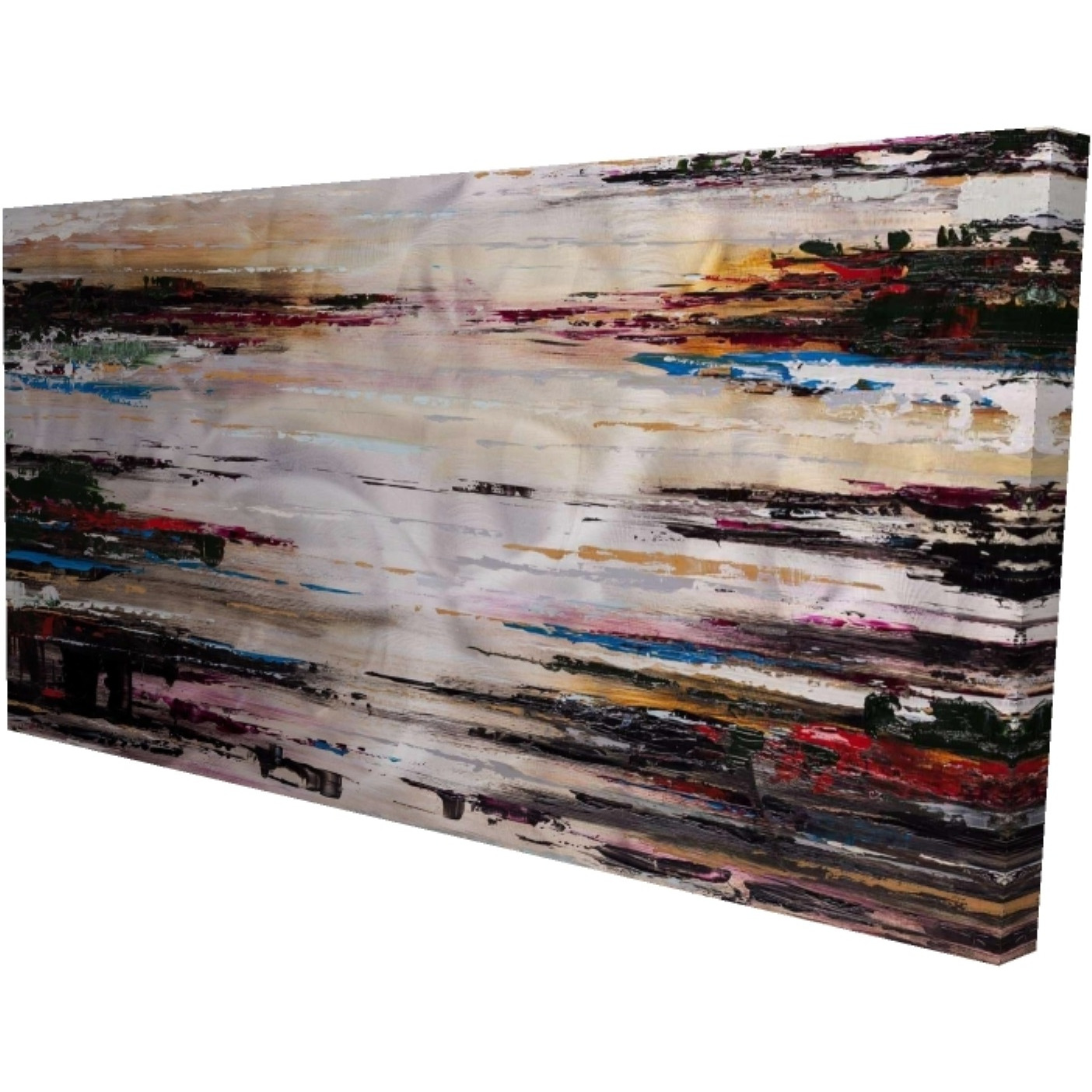 Abstract Runny Paint - Print on canvas by Begin Edition