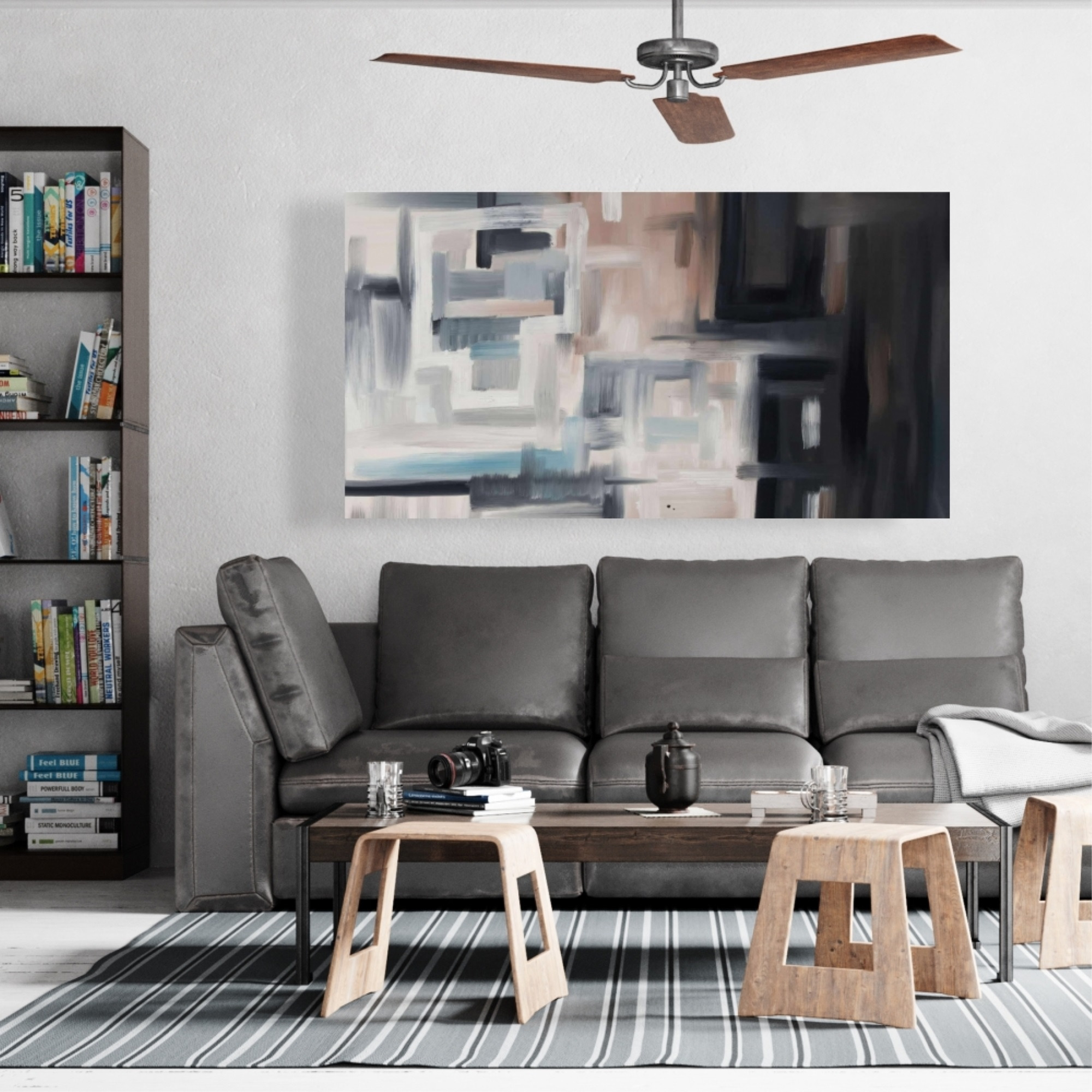 Nought - Print on canvas by Begin Edition