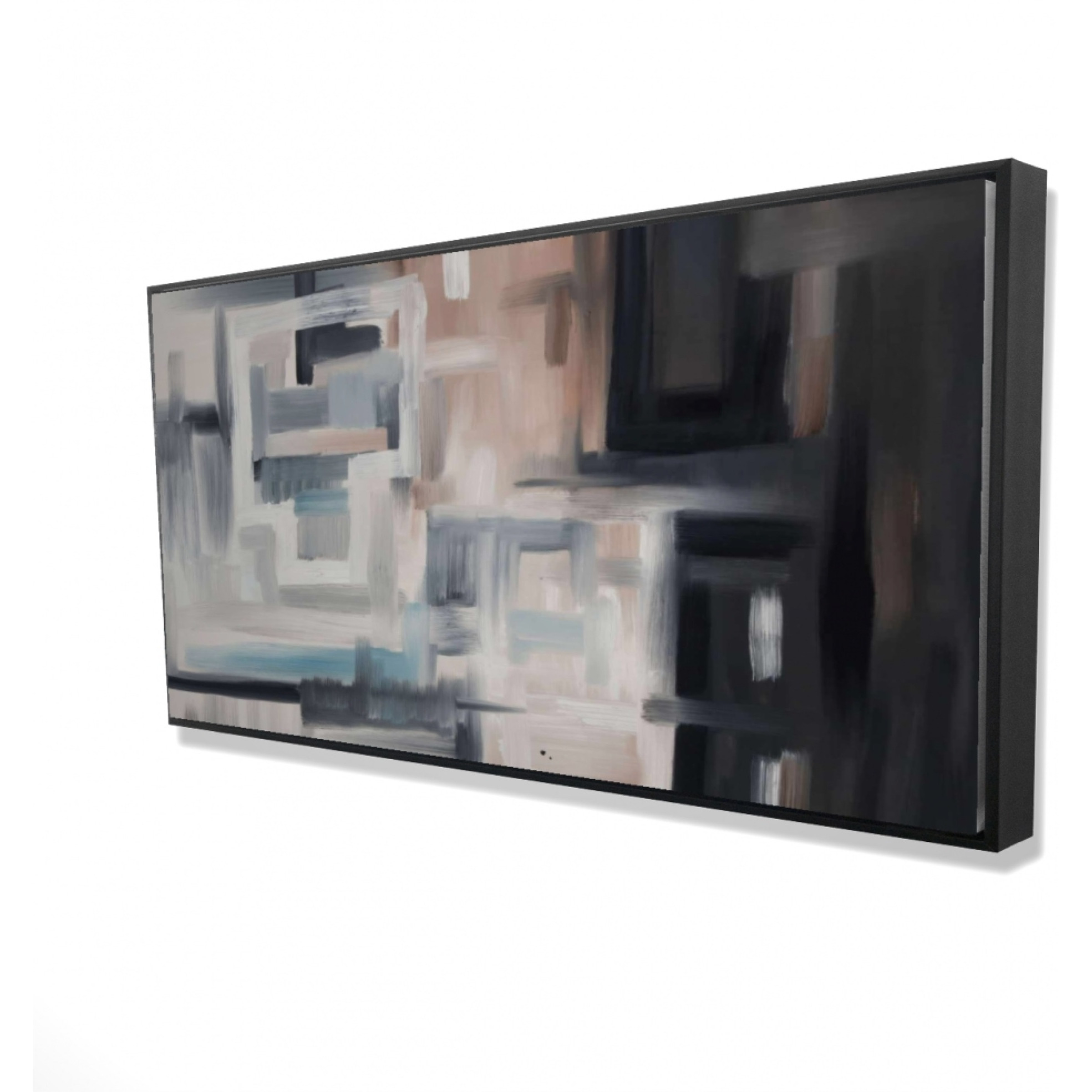 Nought - Framed Print on canvas by Begin Edition