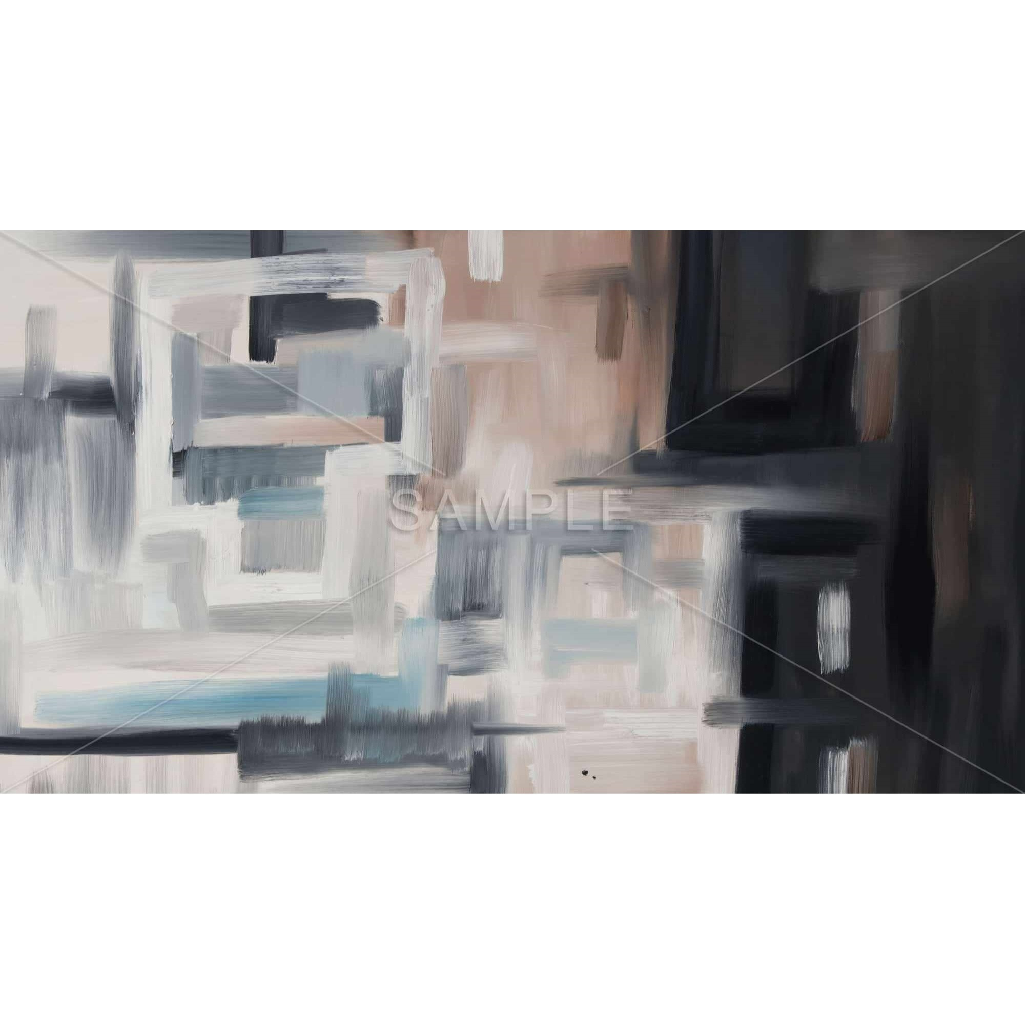 Nought - Framed Print on canvas by Begin Edition