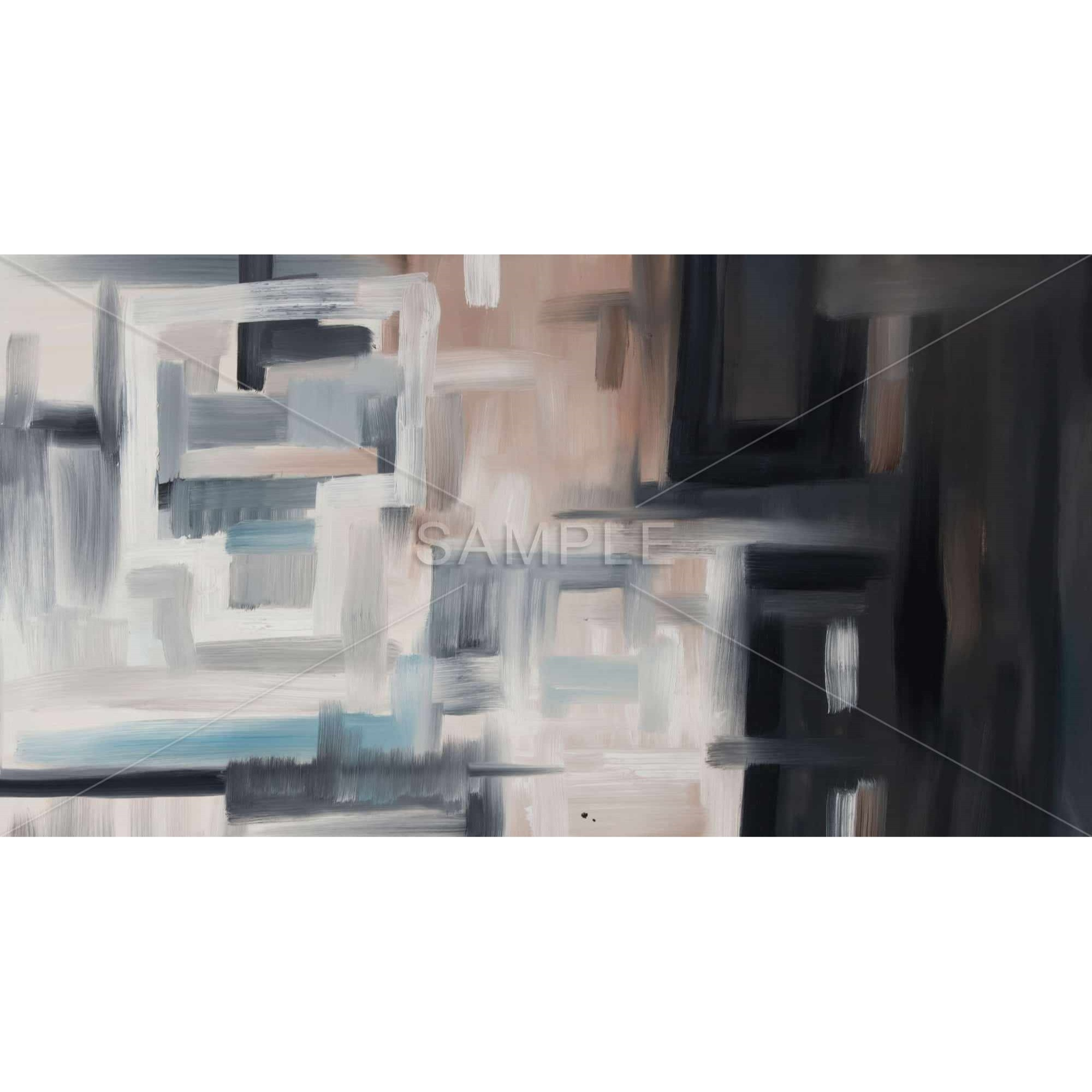Nought - Framed Print on canvas by Begin Edition