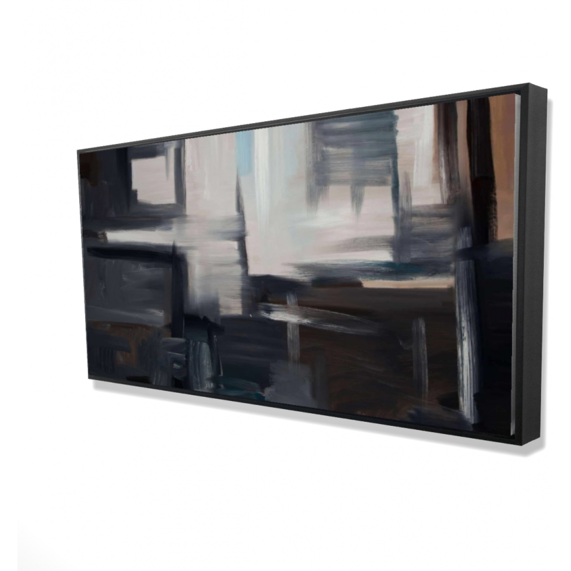 Subtil - Framed Print on canvas by Begin Edition