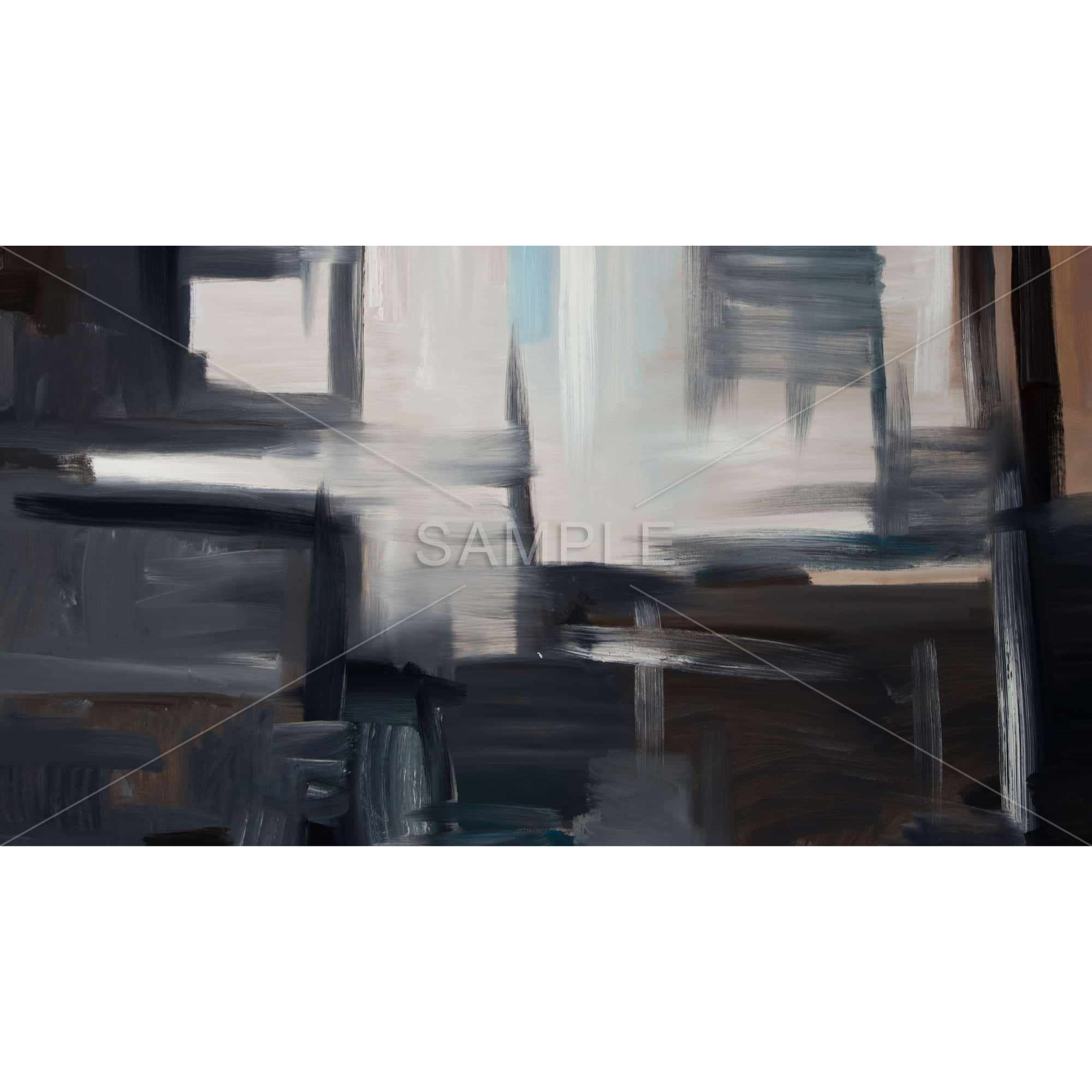 Subtil - Framed Print on canvas by Begin Edition