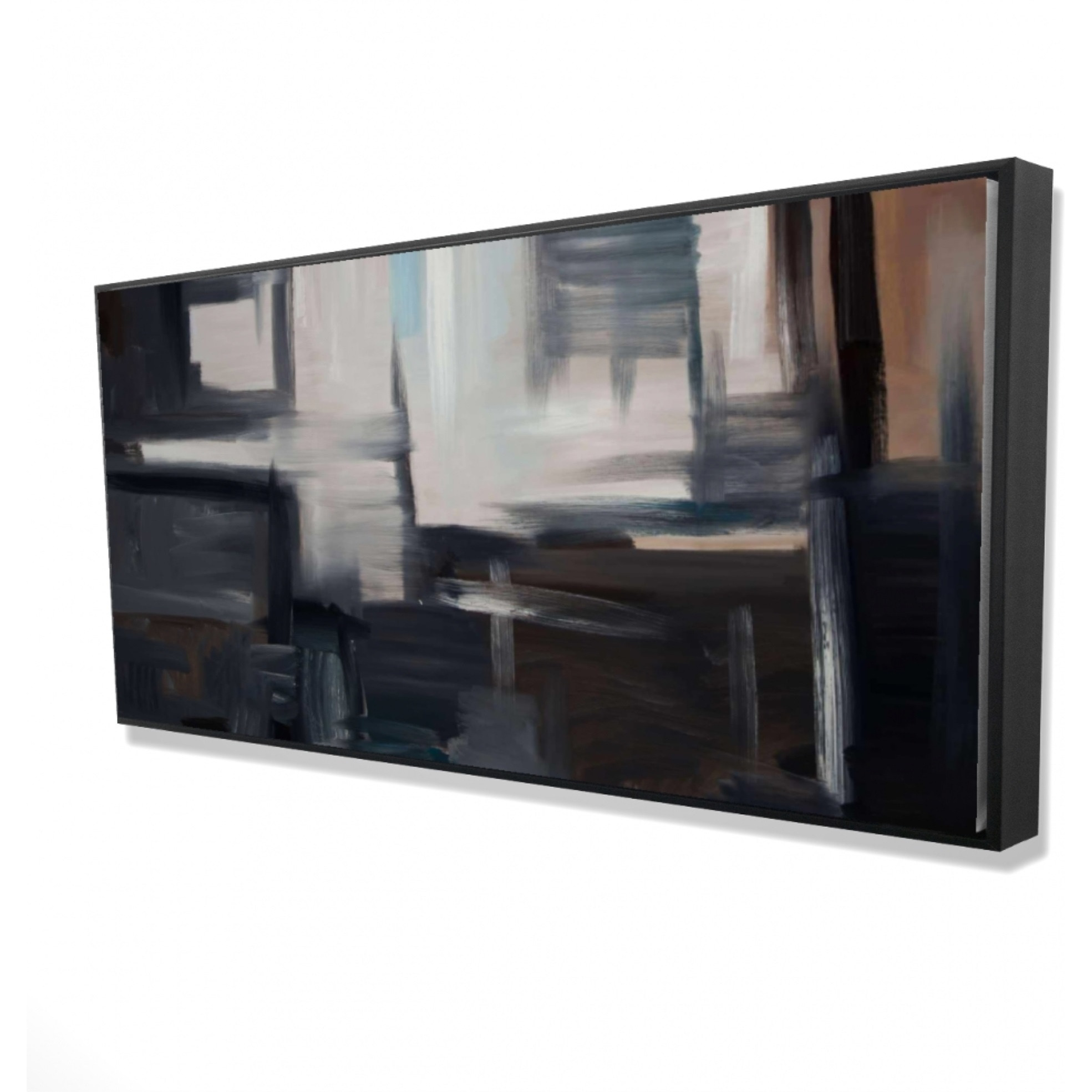 Subtil - Framed Print on canvas by Begin Edition