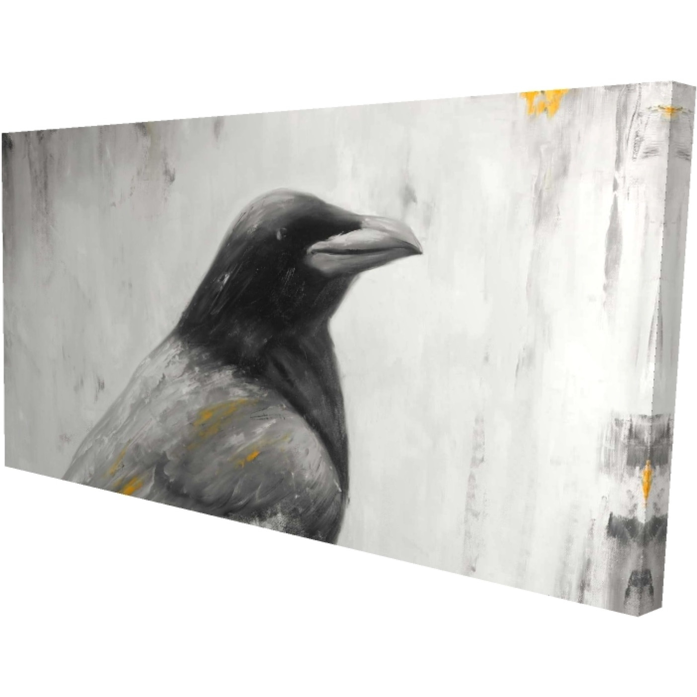 Crow Bird - Print on canvas by Begin Edition
