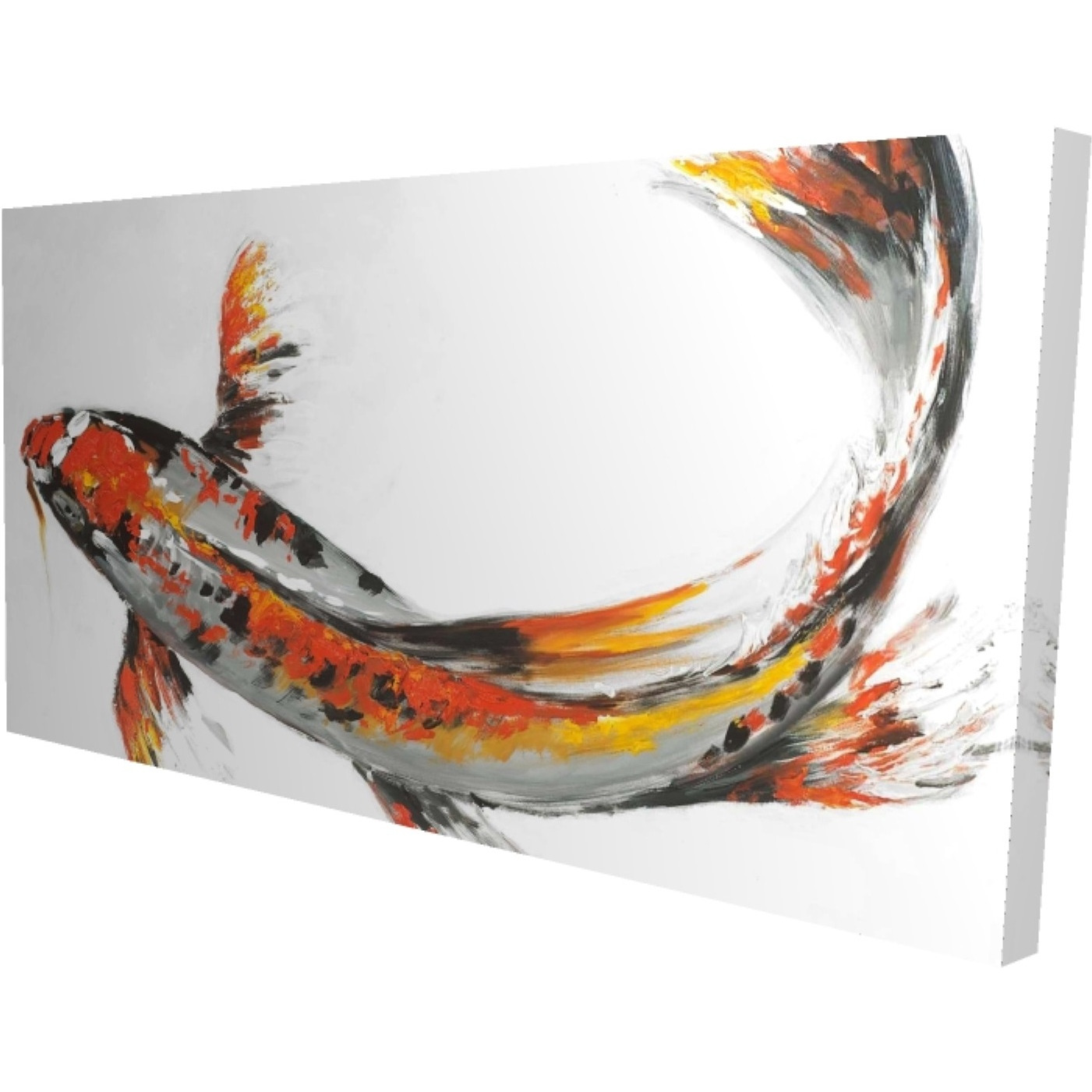 Butterfly Koi Fish - Print on canvas by Begin Edition