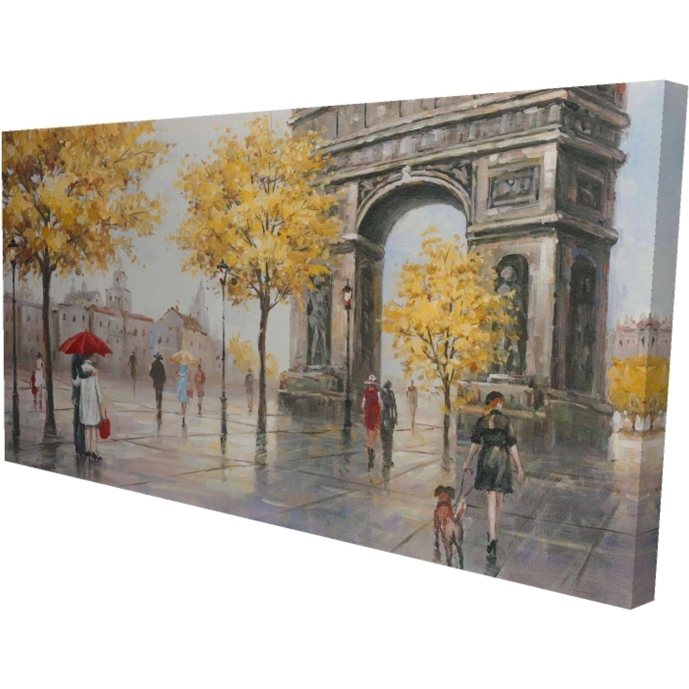 ARC DE TRIOMPHE - Print on canvas by Begin Edition