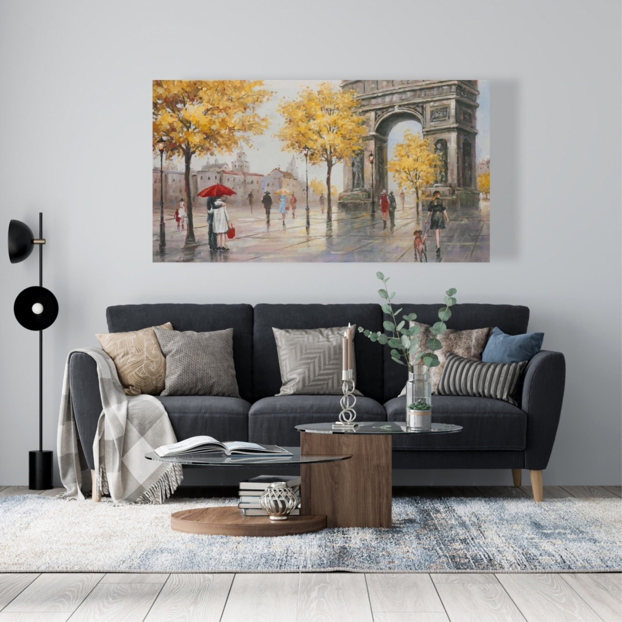 ARC DE TRIOMPHE - Print on canvas by Begin Edition