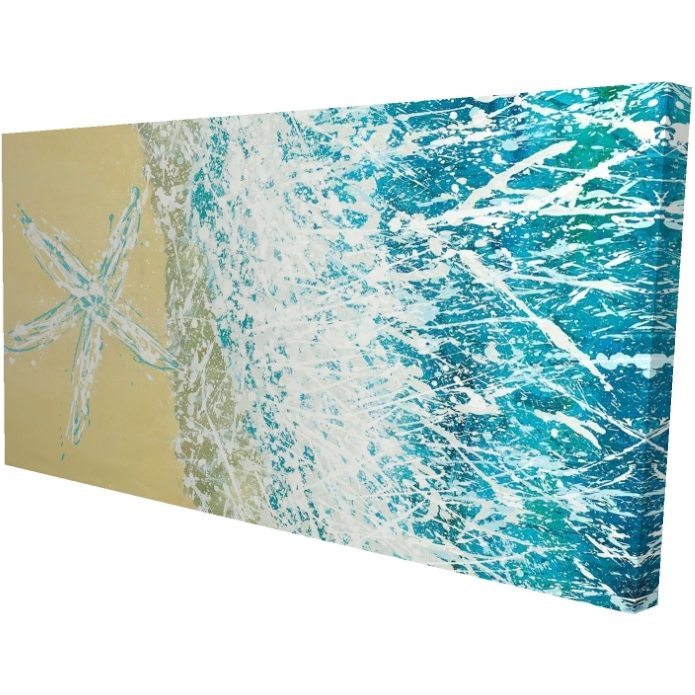 LEFT SIDE SEASTAR - Print on canvas by Begin Edition