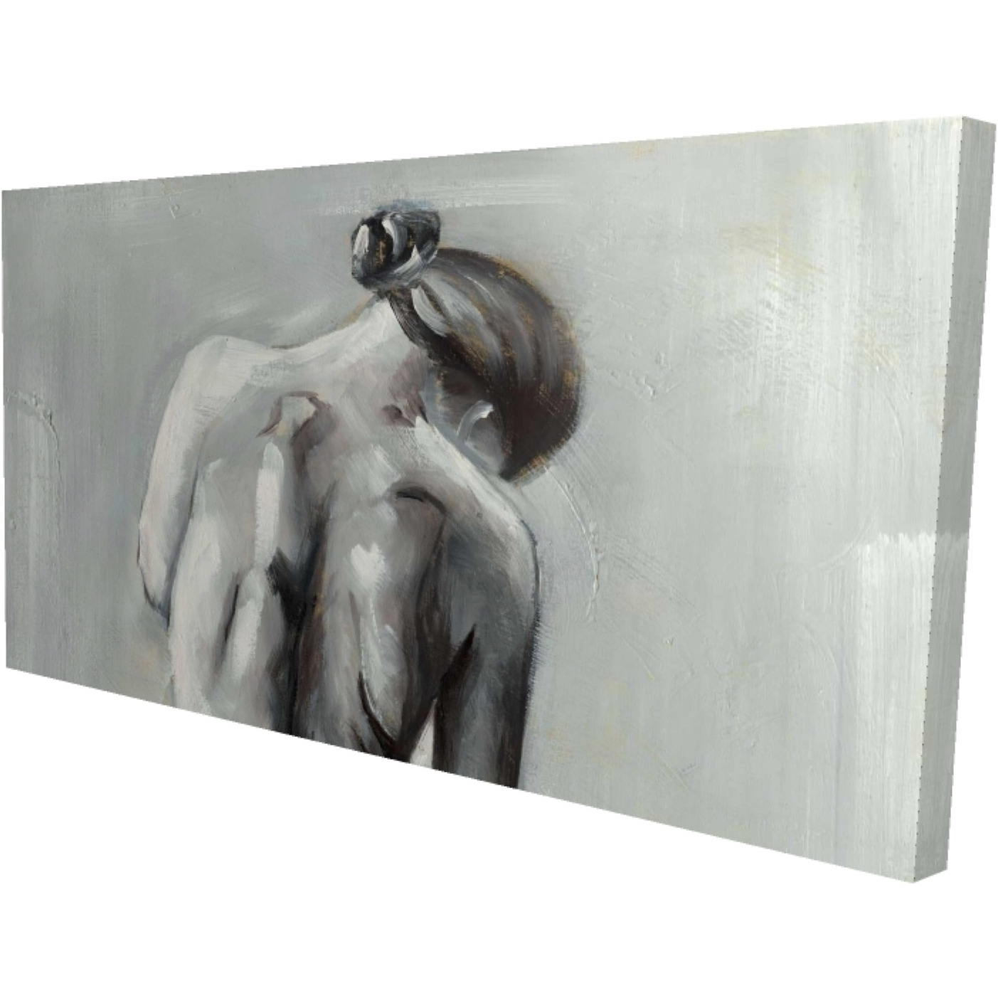 NUDE WOMAN FROM BEHIND - Print on canvas by Begin Edition