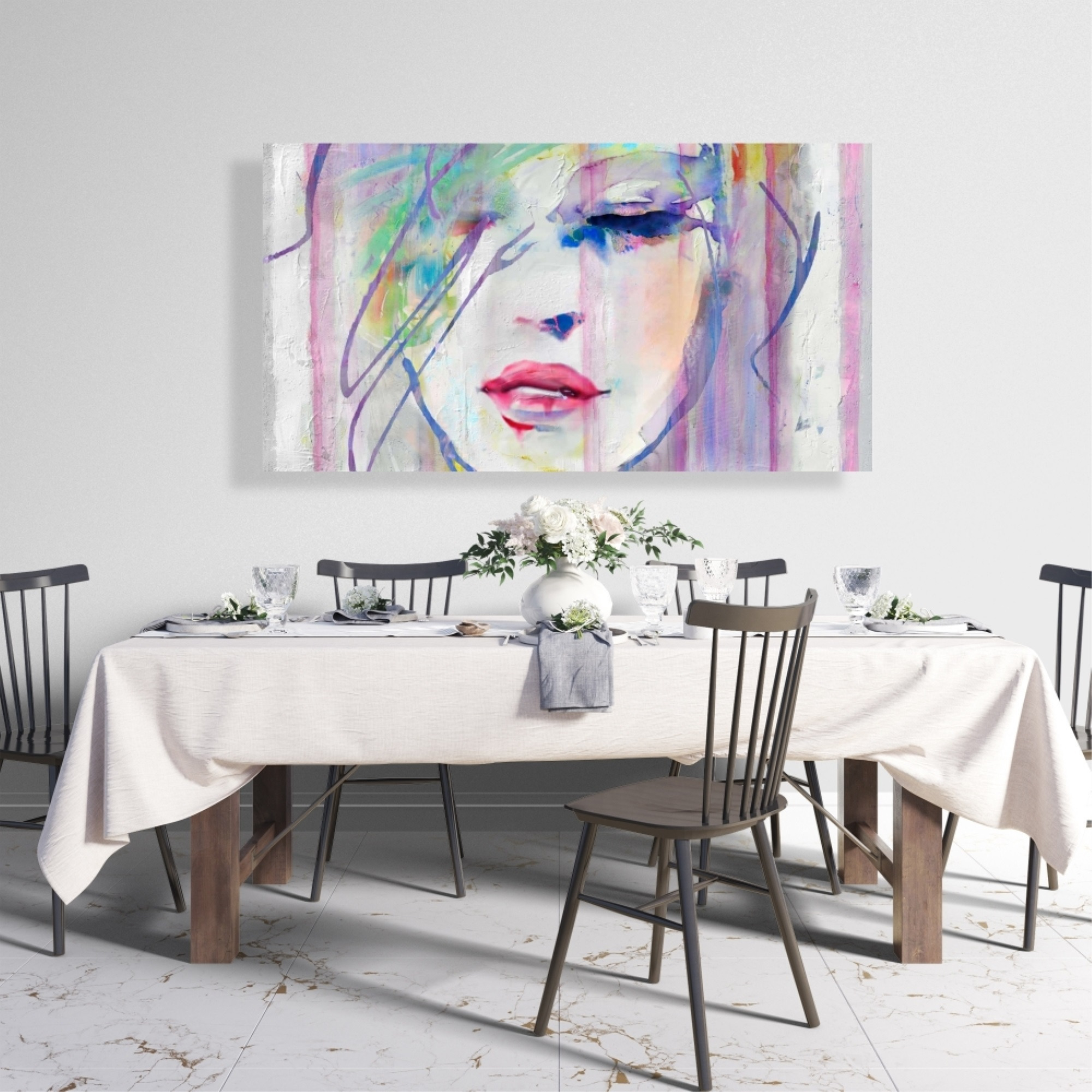 ABSTRACT BEAUTY - Print on canvas by Begin Edition