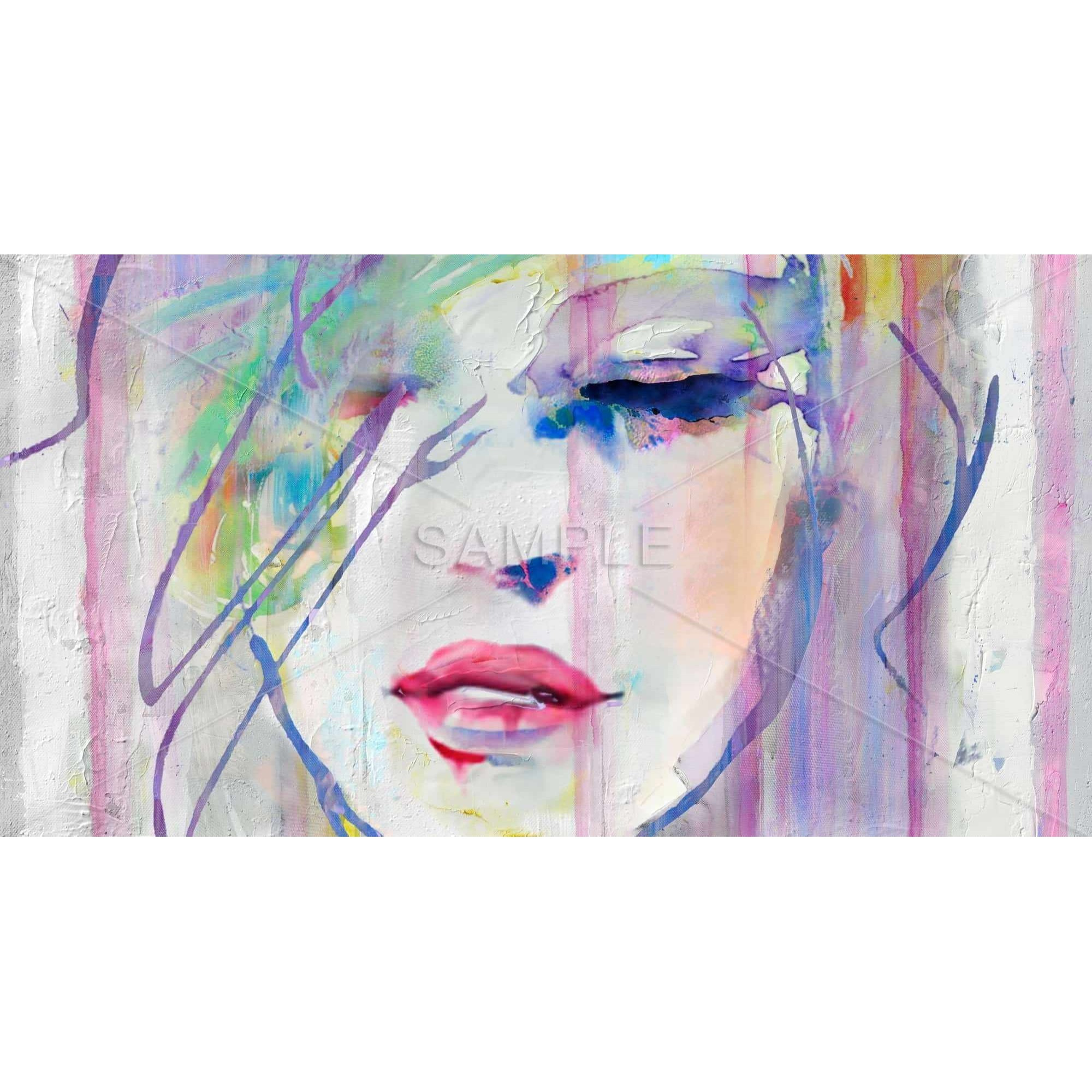 ABSTRACT BEAUTY - Print on canvas by Begin Edition