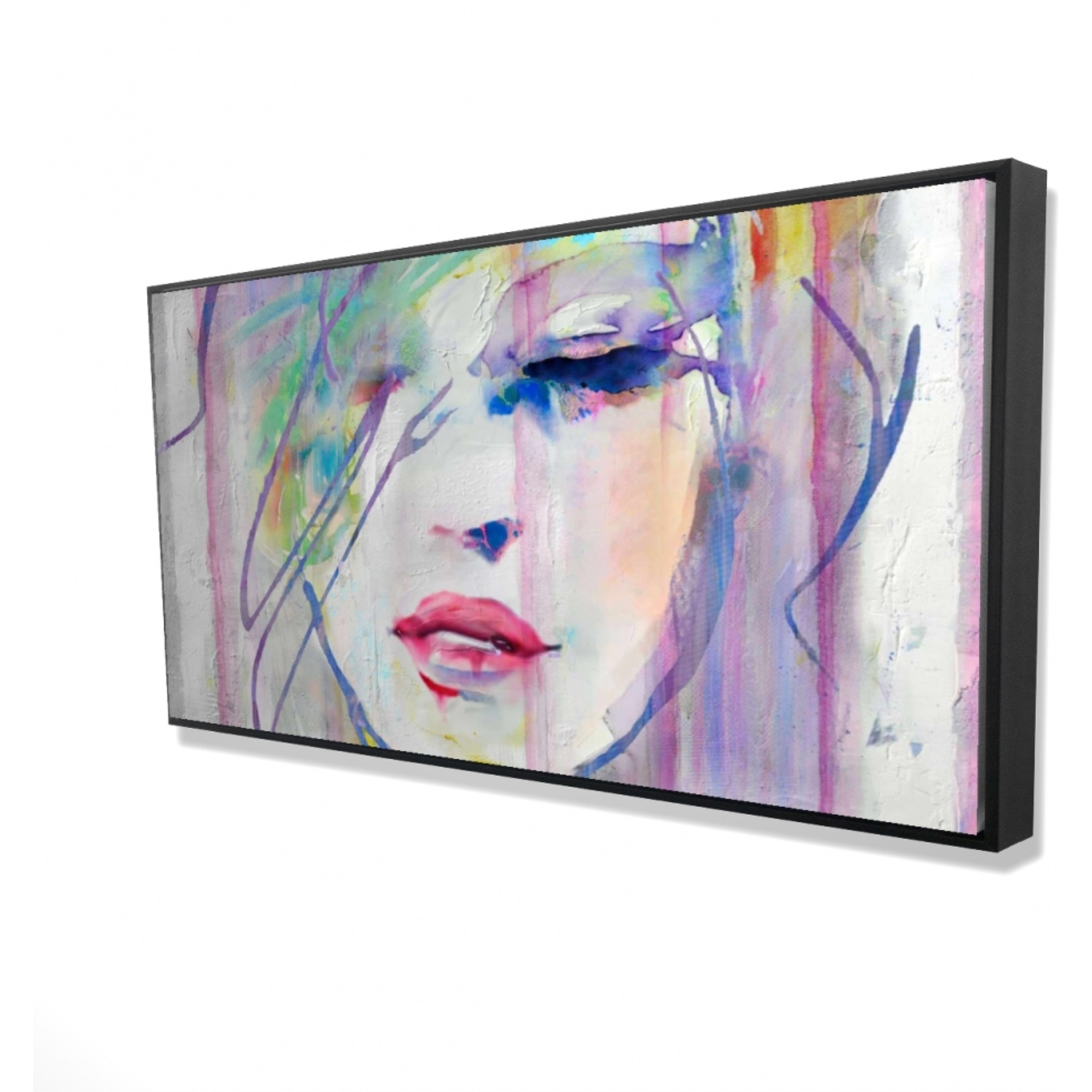 ABSTRACT BEAUTY - Framed Print on canvas by Begin Edition