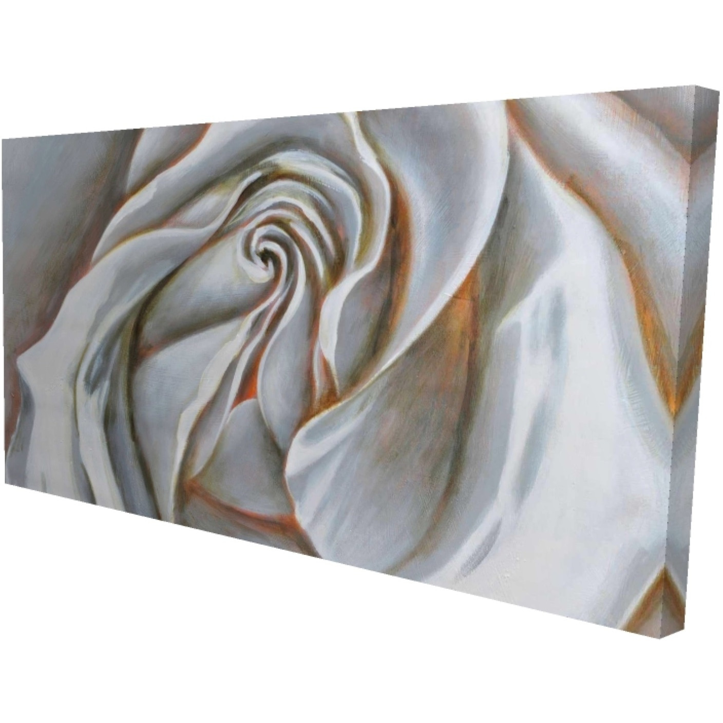 WHITE ROSE DELICATE - Print on canvas by Begin Edition