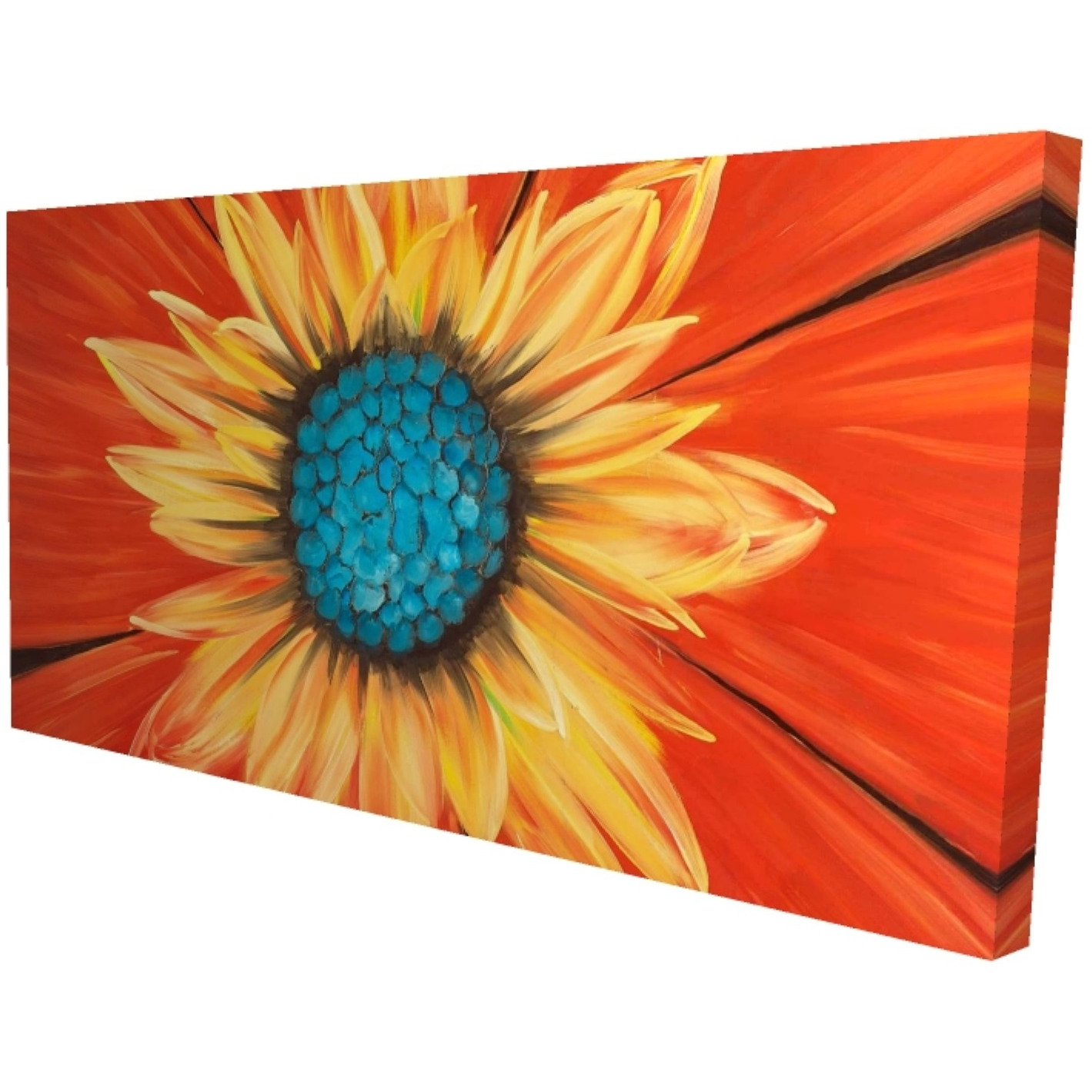 FLOWER MIDDLE - Print on canvas by Begin Edition