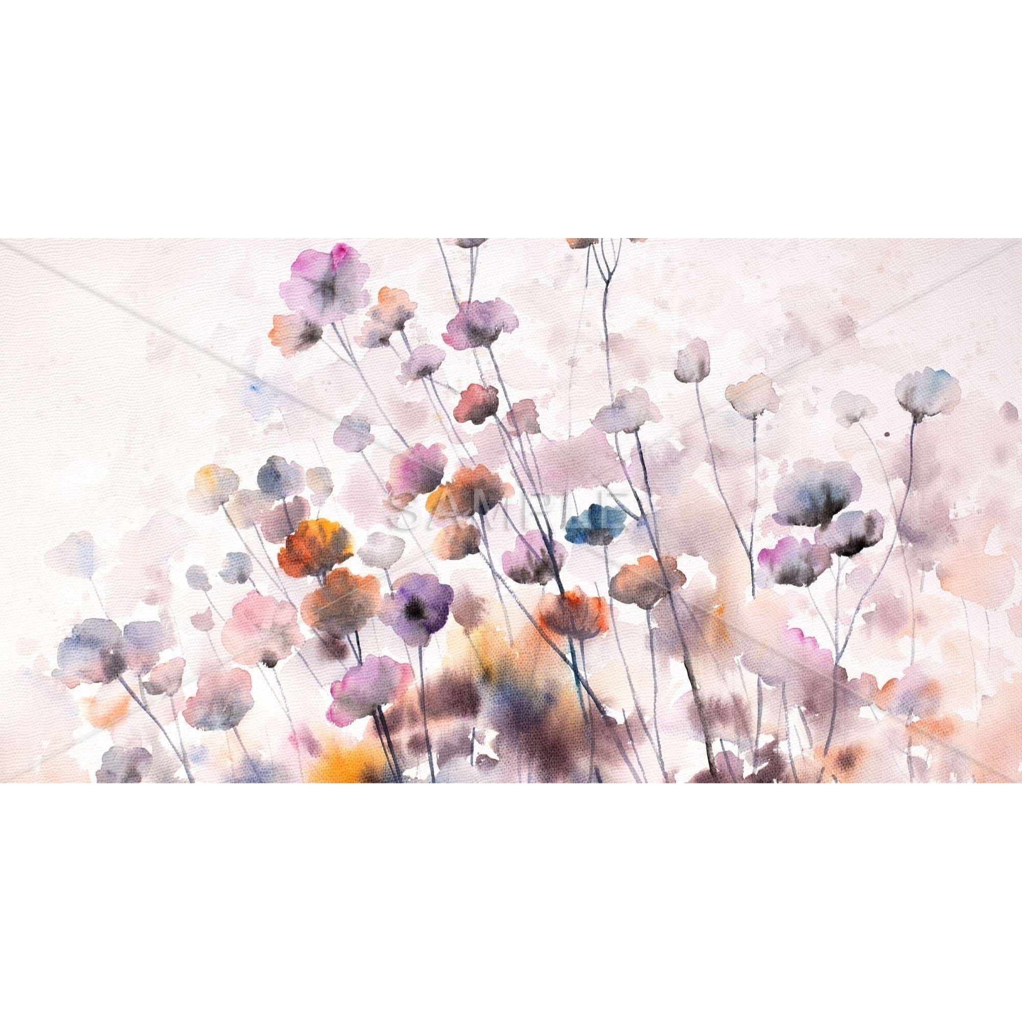 WILDFLOWERS - Framed Print on canvas by Begin Edition