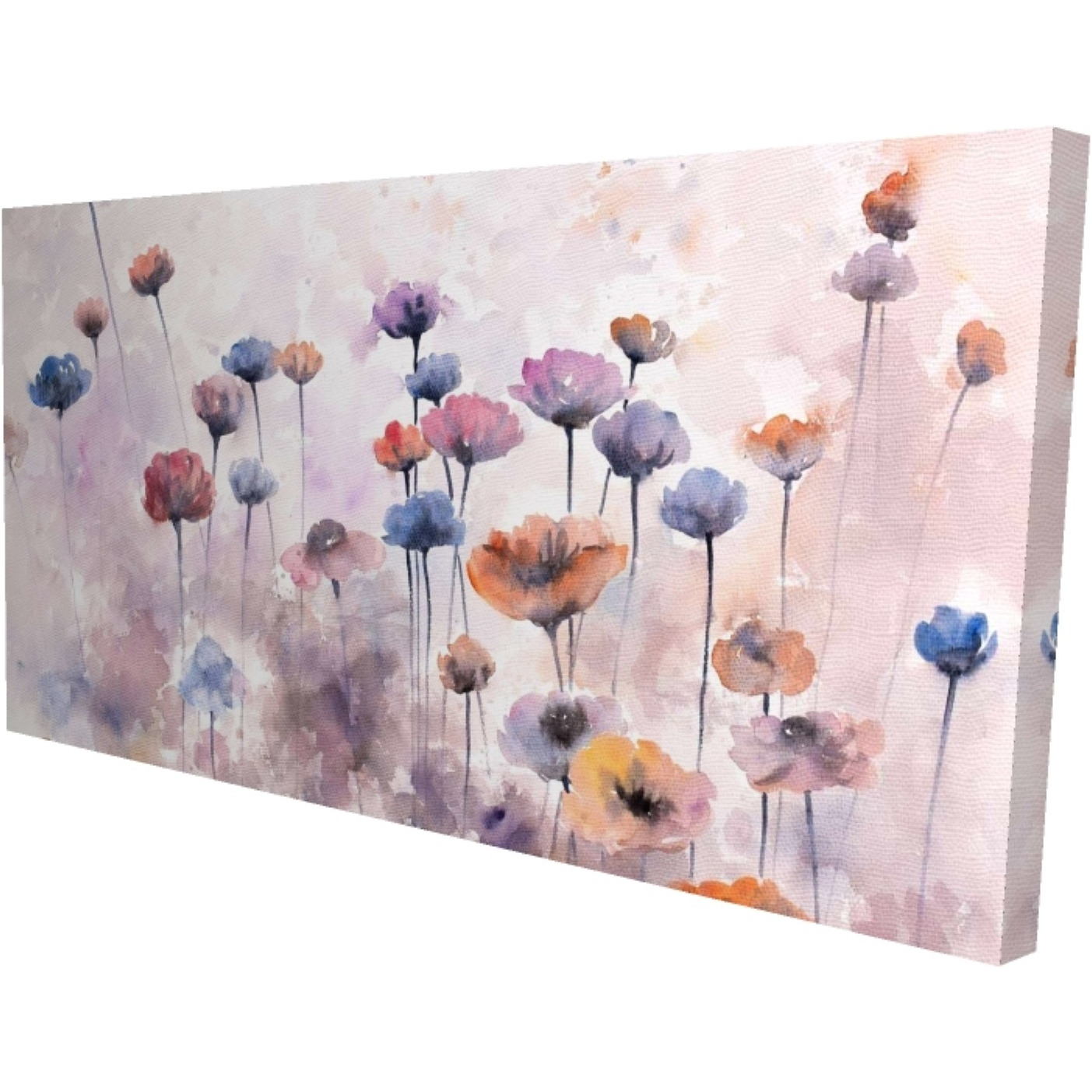 SMALL WILDFLOWERS - Print on canvas by Begin Edition