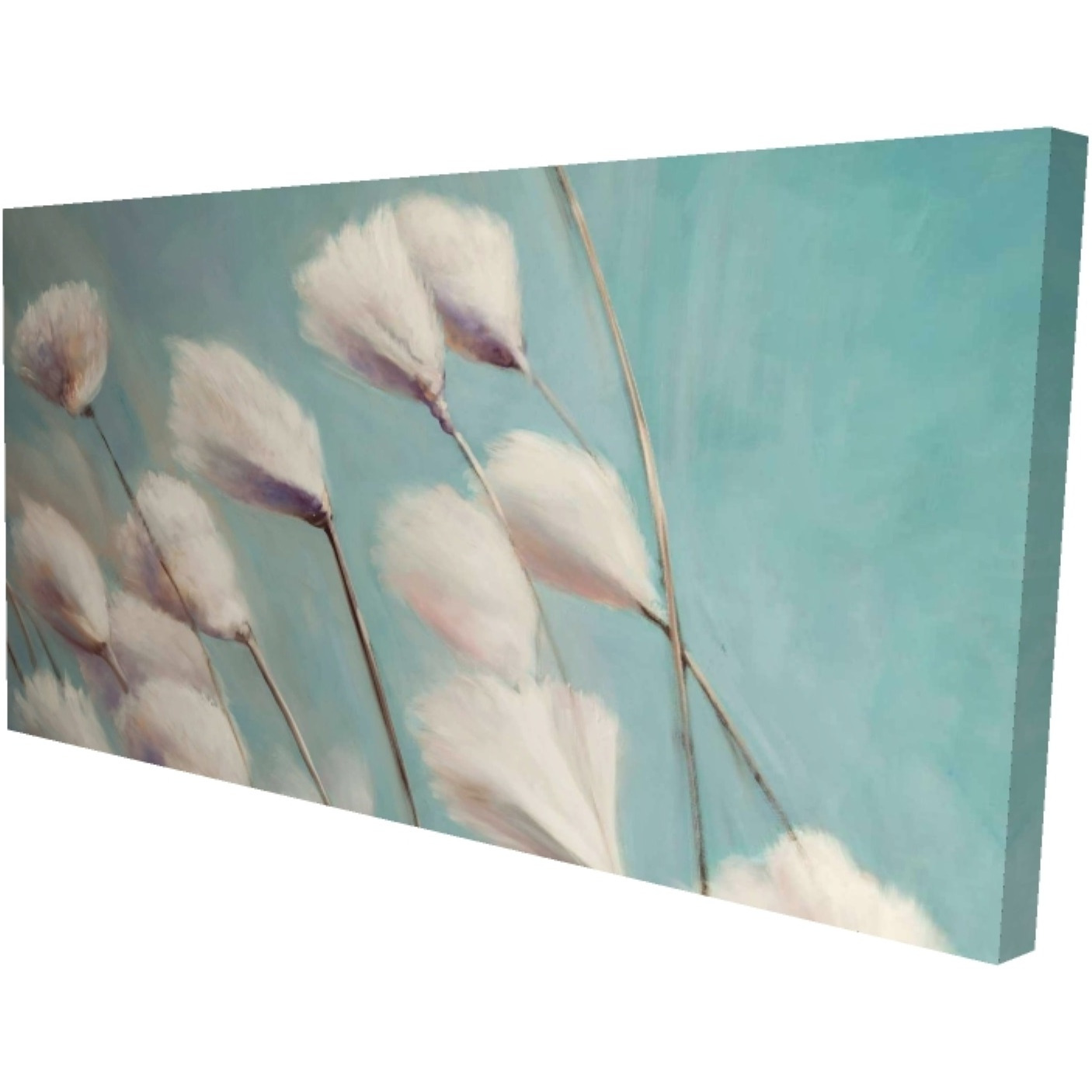 COTTON GRASS FLOWERS IN THE WIND - Print on canvas by Begin Edition