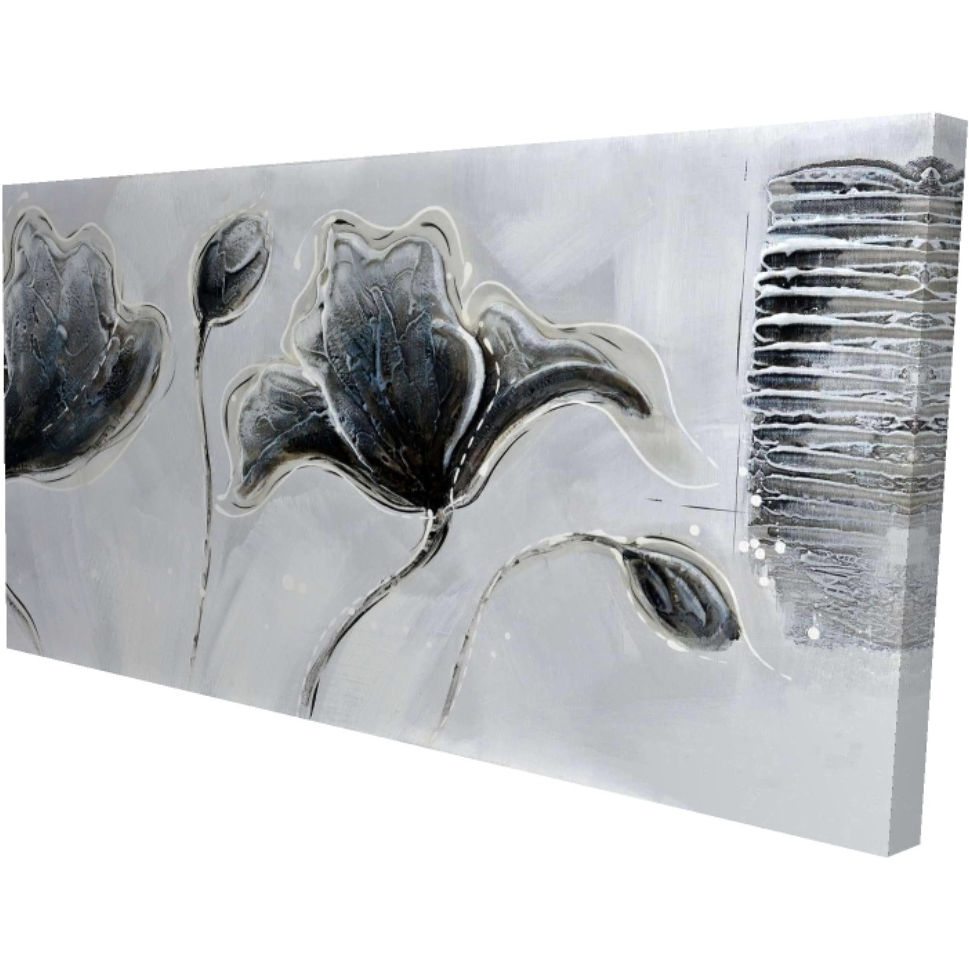 INDUSTRIAL STYLE FLOWERS - Print on canvas by Begin Edition