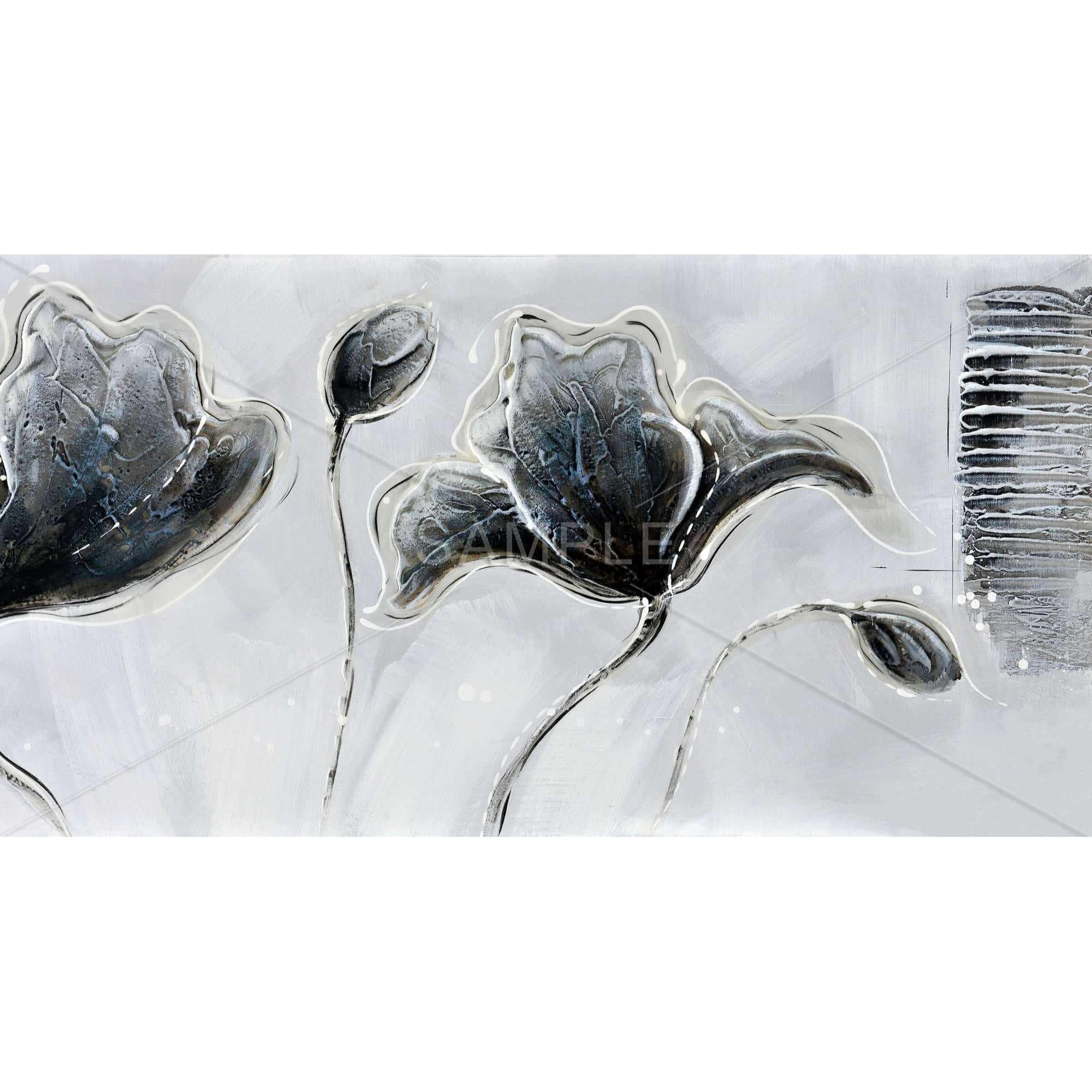 INDUSTRIAL STYLE FLOWERS - Print on canvas by Begin Edition