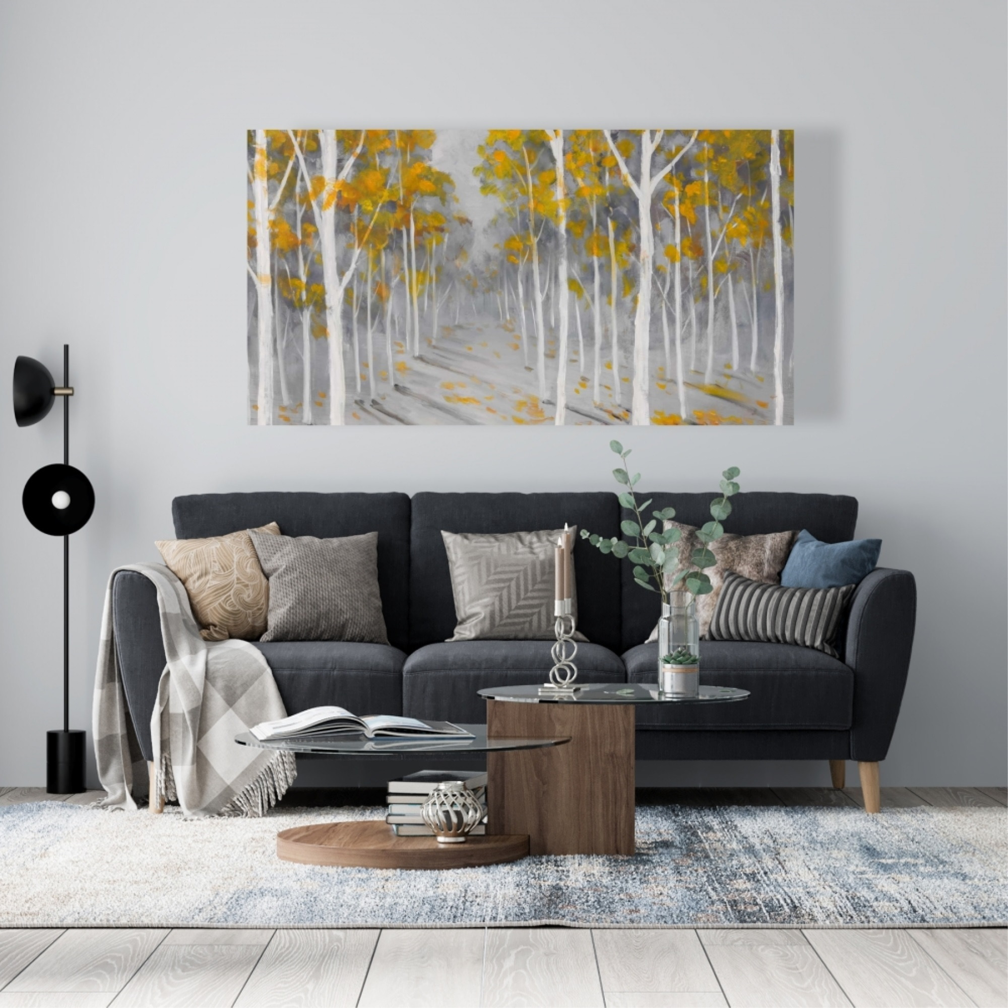 BIRCH FOREST - Print on canvas by Begin Edition