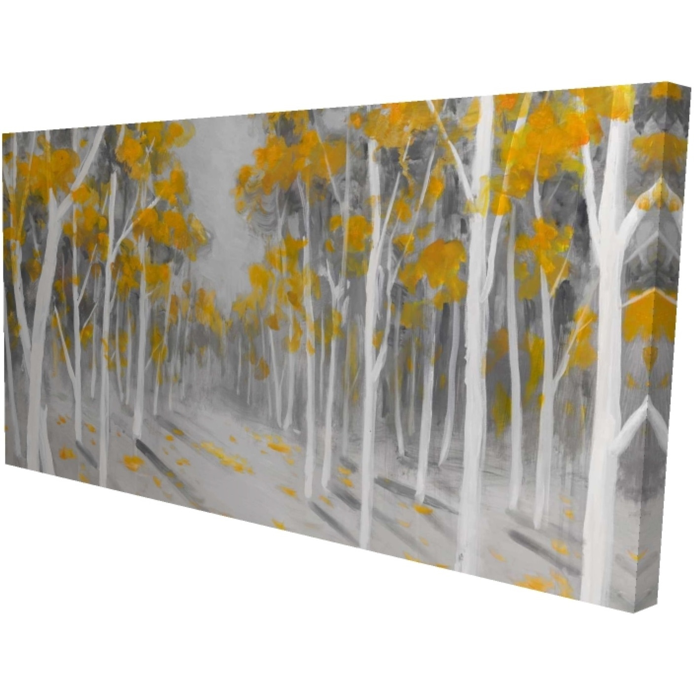 YELLOW BIRCH FOREST - Print on canvas by Begin Edition