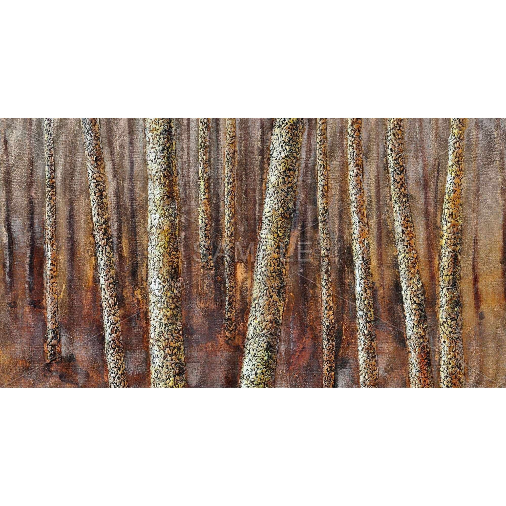 FOREST - Framed Print on canvas by Begin Edition