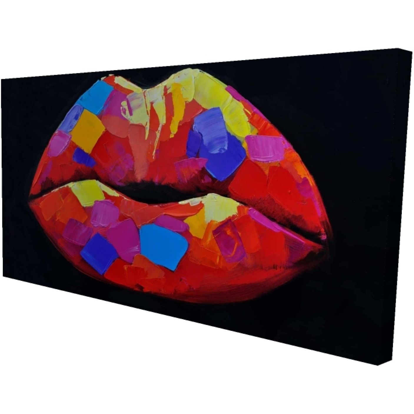 COLORFUL LIPSTICK - Print on canvas by Begin Edition