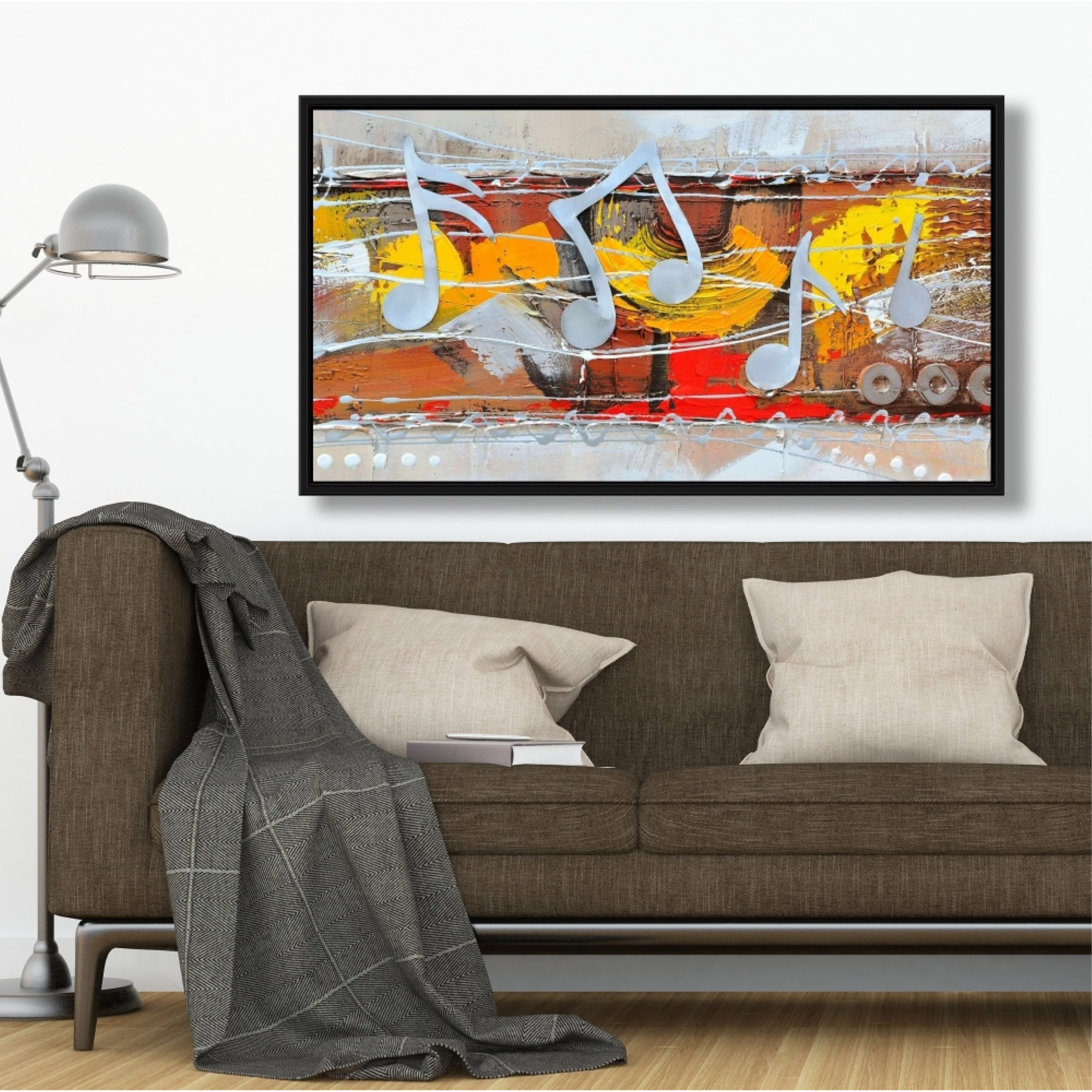 HARMONY - Framed Print on canvas by Begin Edition