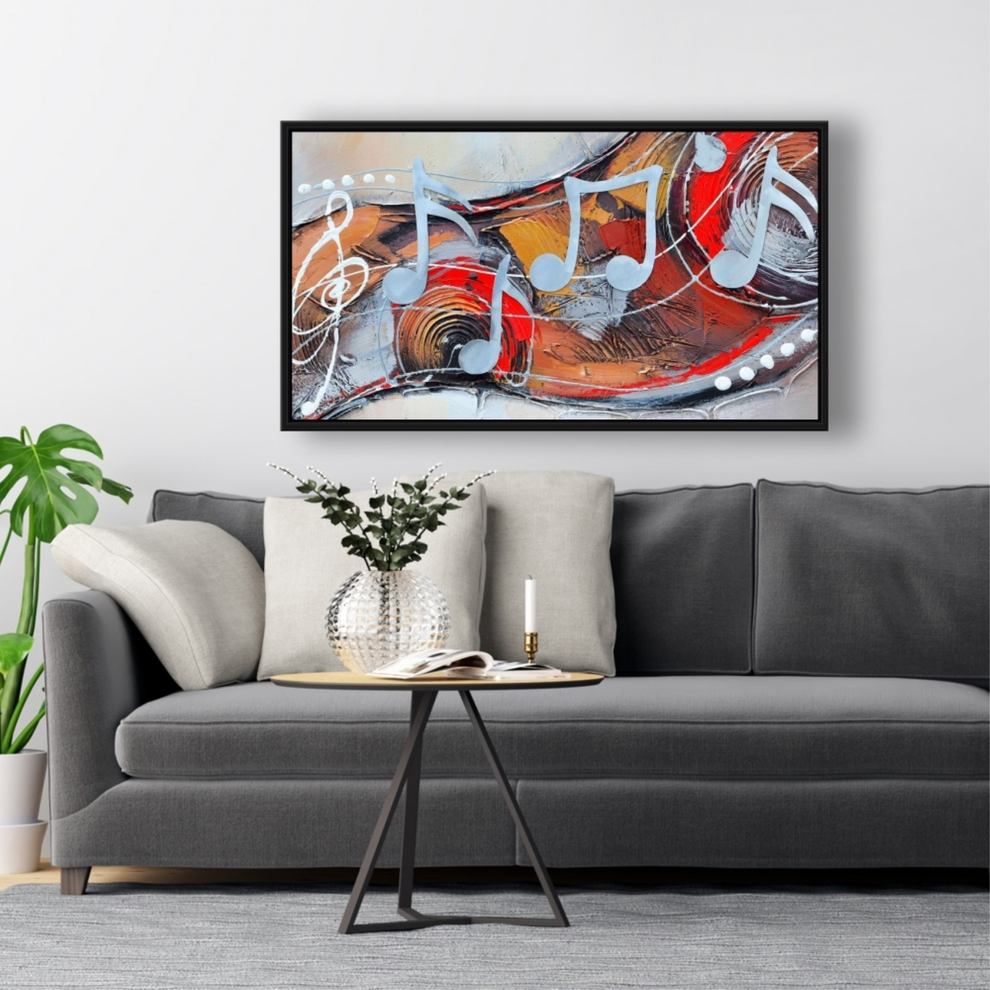 SERENADE - Framed Print on canvas by Begin Edition