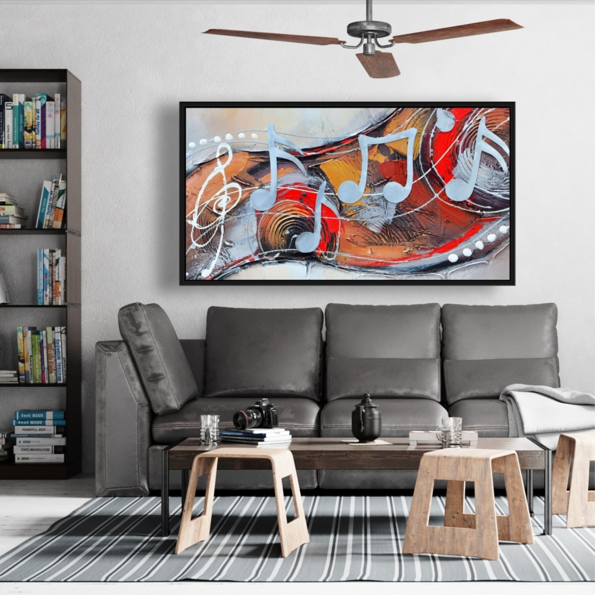 SERENADE - Framed Print on canvas by Begin Edition