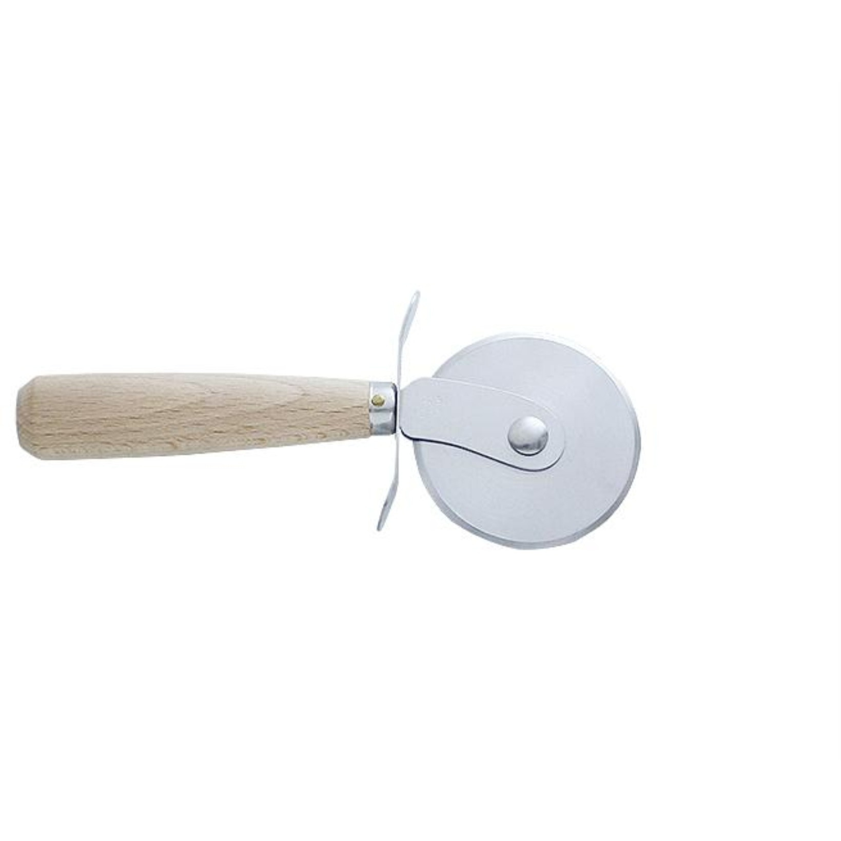 KC-045 - KANETSUNE Pizza Cutter (2.5") With Wooden handle