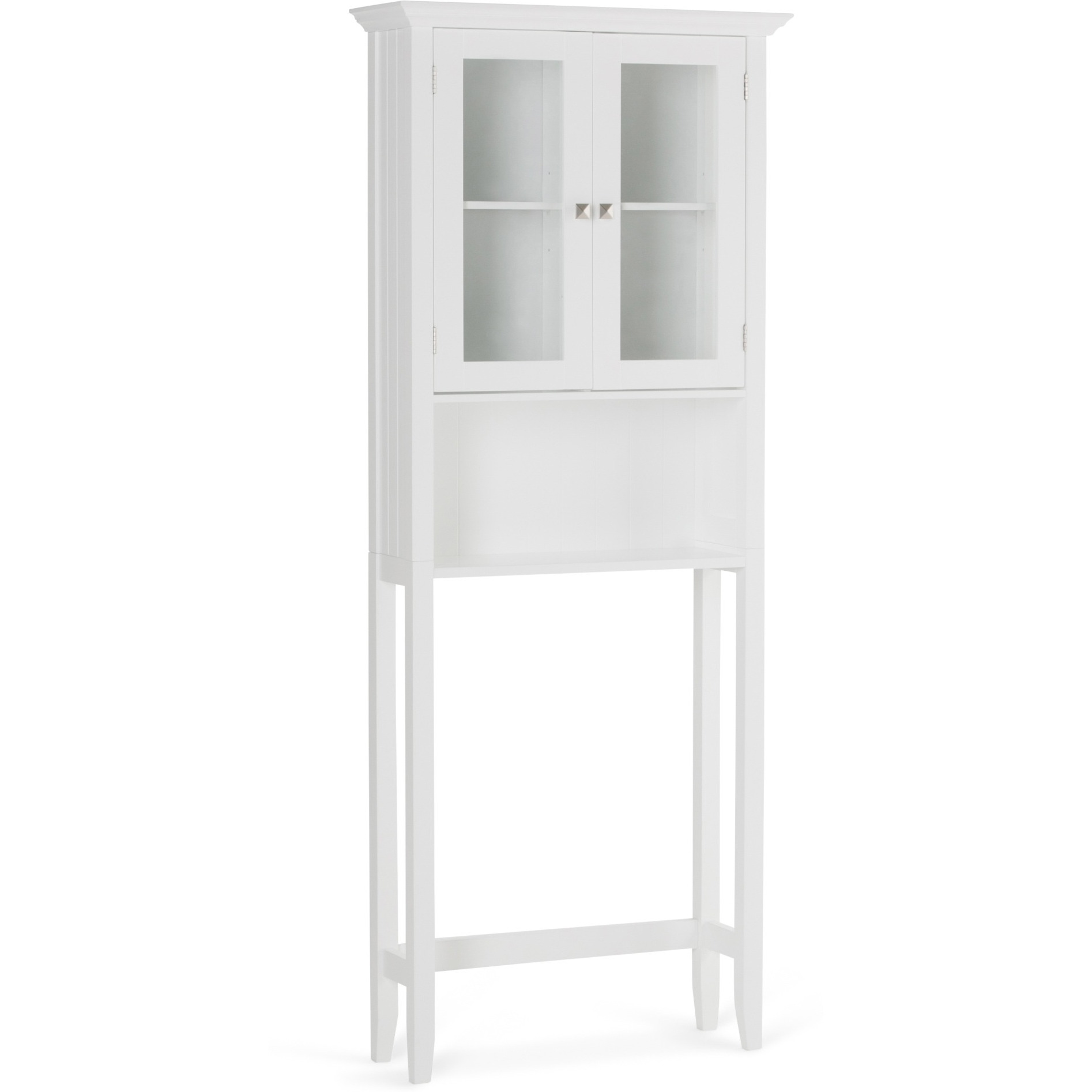 Acadian 68.4 inch H x 27.6 inch W Over The Toilet Space Saver Bath Cabinet in Pure White