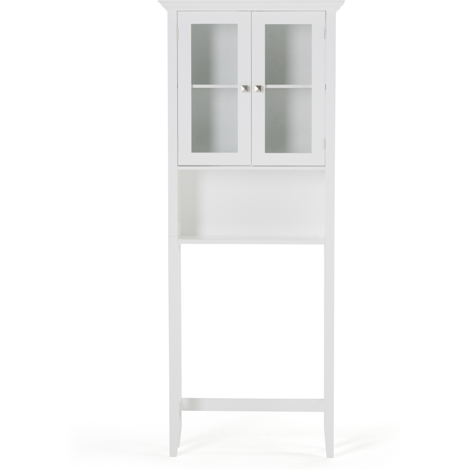 Acadian 68.4 inch H x 27.6 inch W Over The Toilet Space Saver Bath Cabinet in Pure White