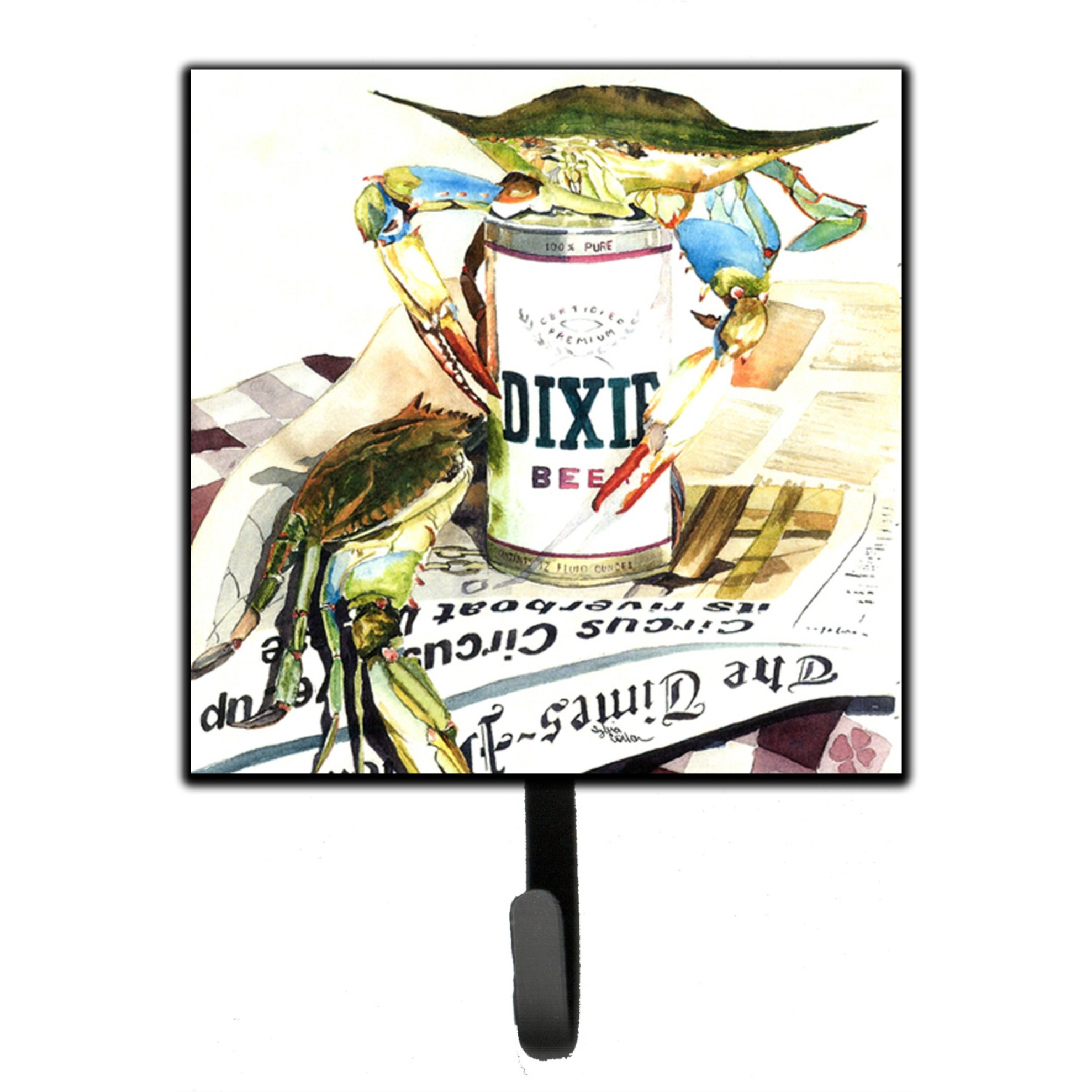 &quotCaroline's Treasures 1015SH4 Dixie Beer Leash or Key Holder, Small, Multicolor"