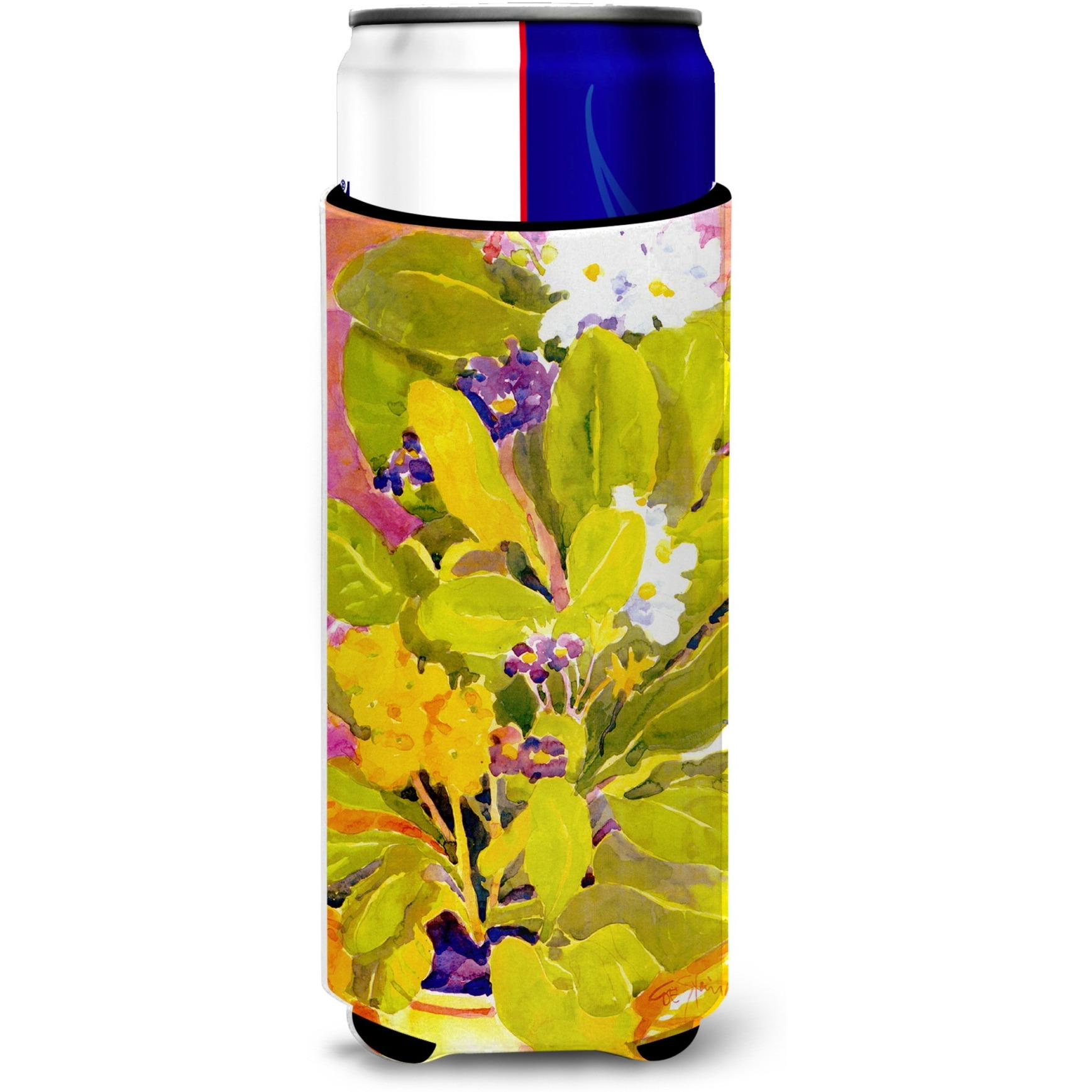 Flower Ultra Beverage Insulators for slim cans 6024MUK
