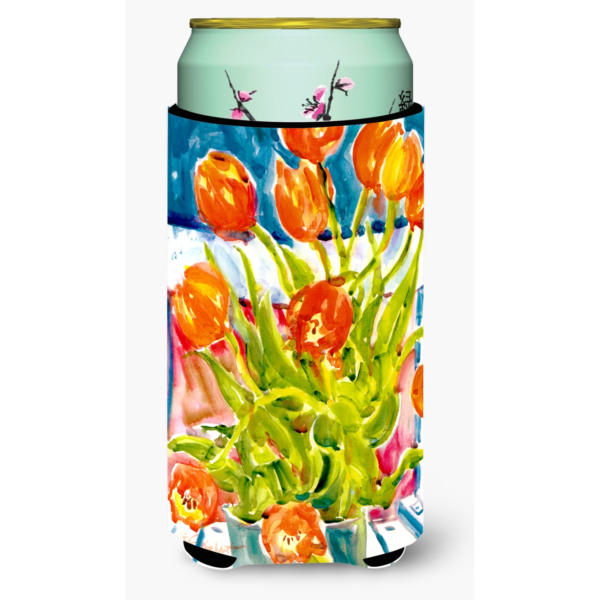 Flowers - Tulips  Tall Boy Beverage Insulator Beverage Insulator Hugger