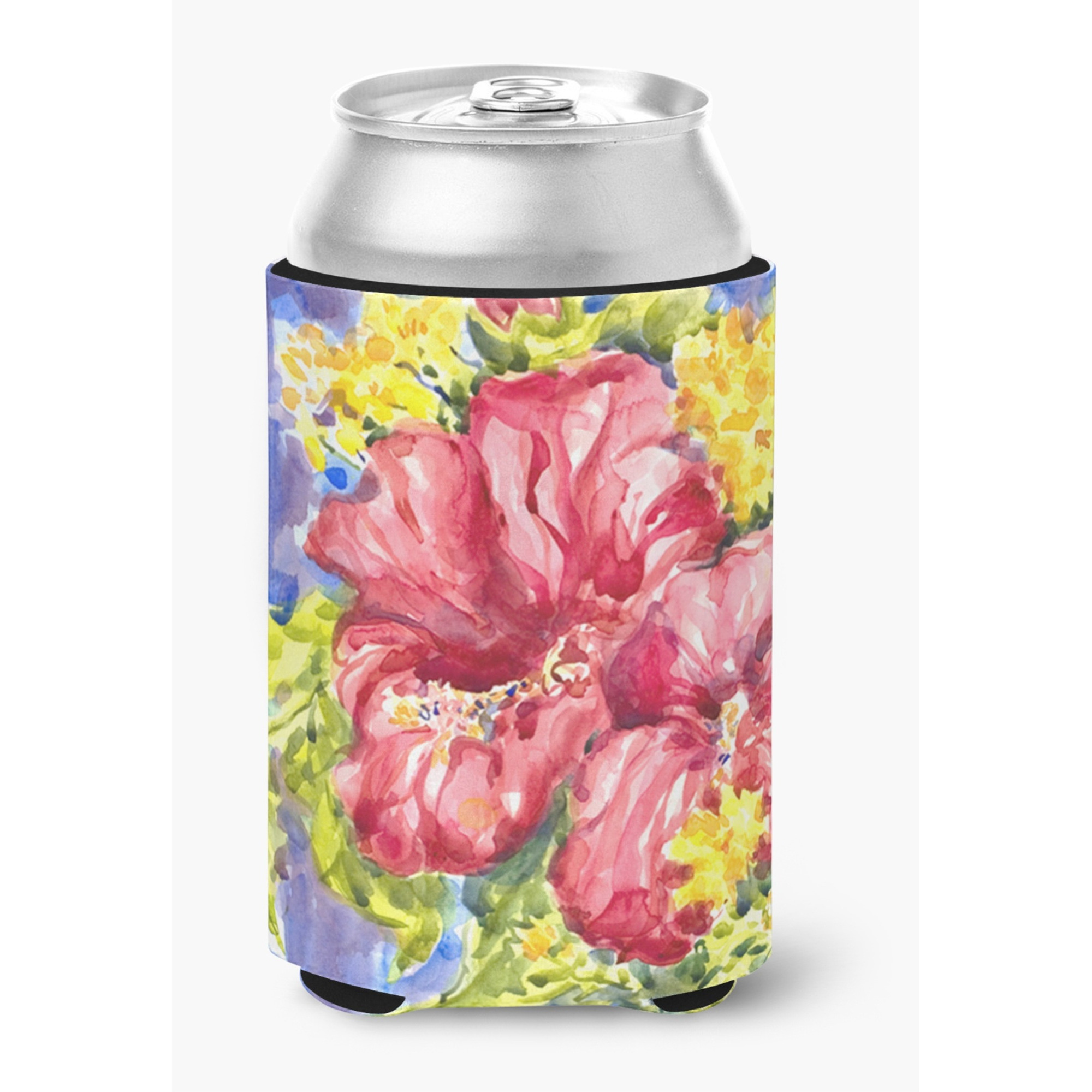 Flower - Hibiscus Can or Bottle Beverage Insulator Hugger
