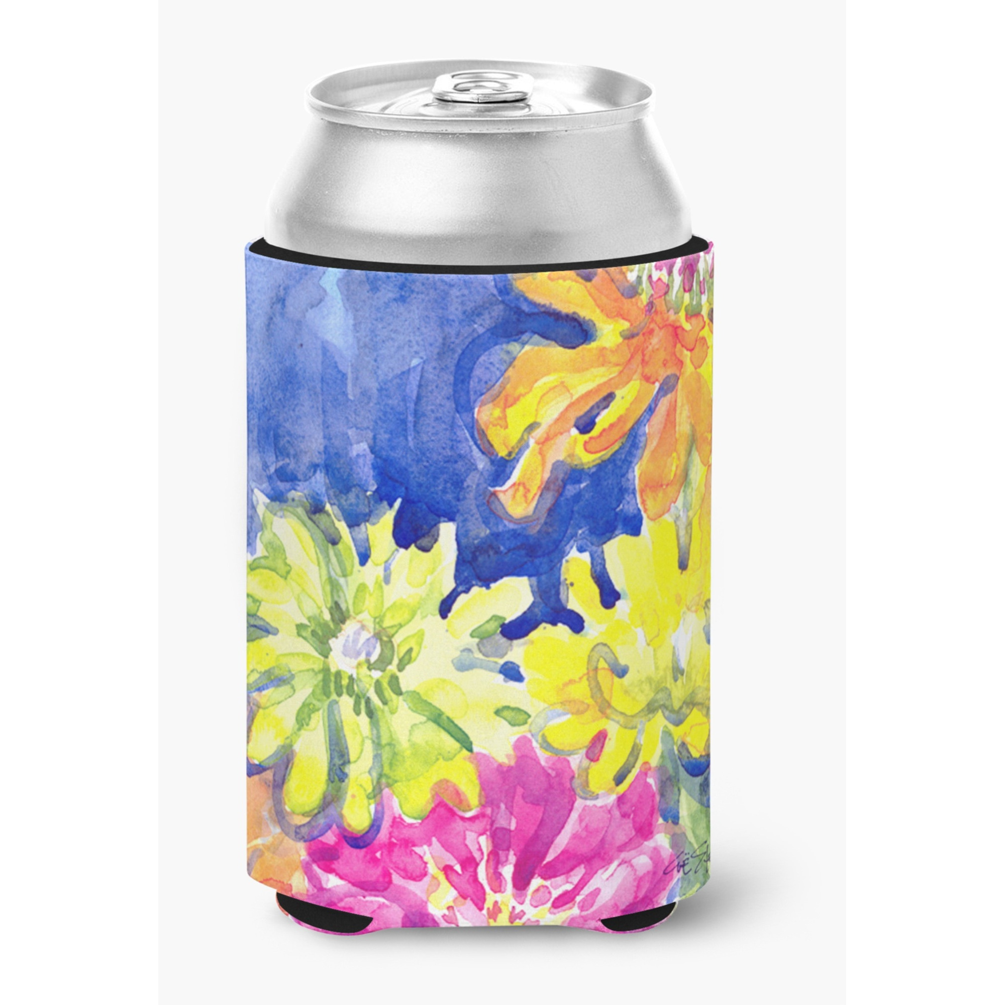 Flower Can or Bottle Beverage Insulator Hugger
