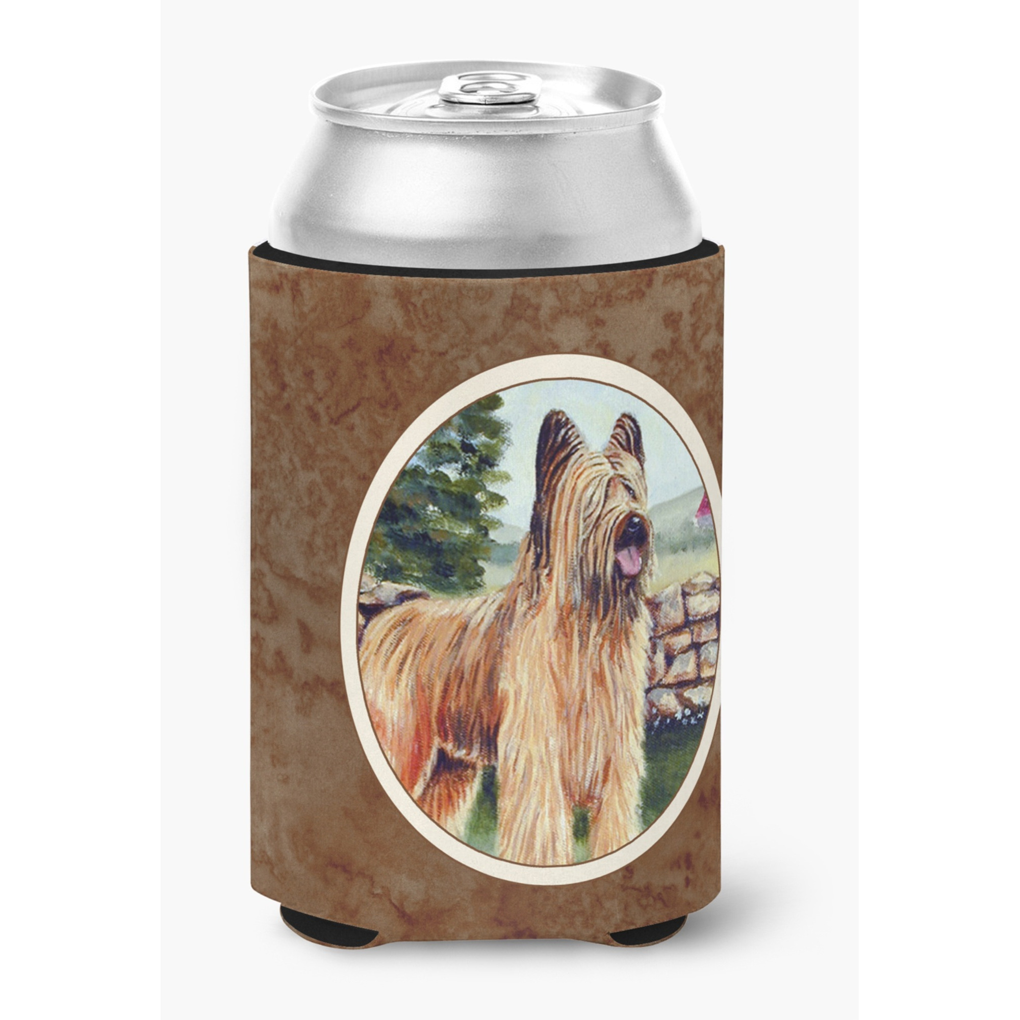 &quotCaroline's Treasures 7003CC Briard Can Or Bottle Hugger, Multicolor"